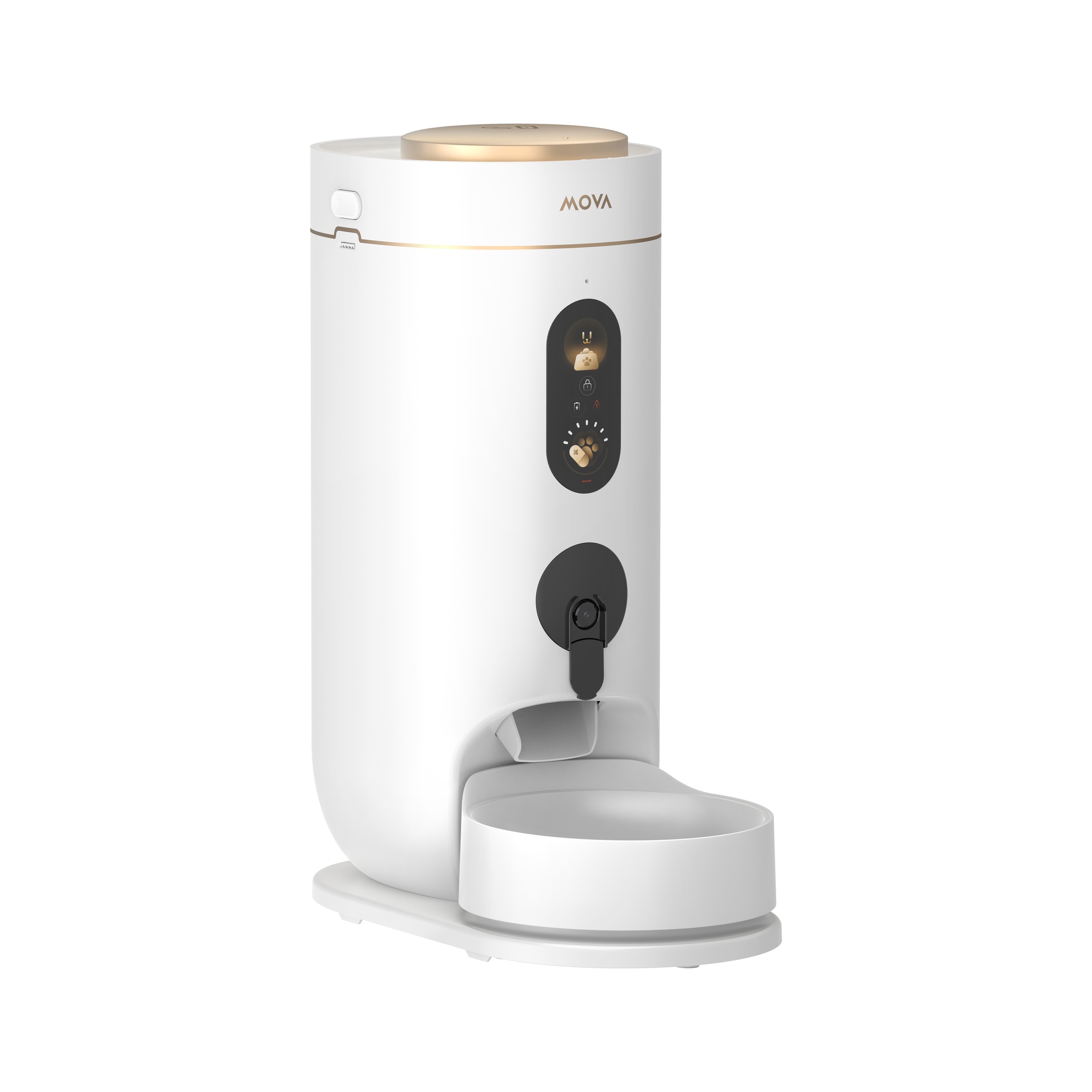 Futterautomat MOVA "NutriPal 10 Ultra", weiß, B:43,2cm H:18cm T:33,4cm, Futterautomaten