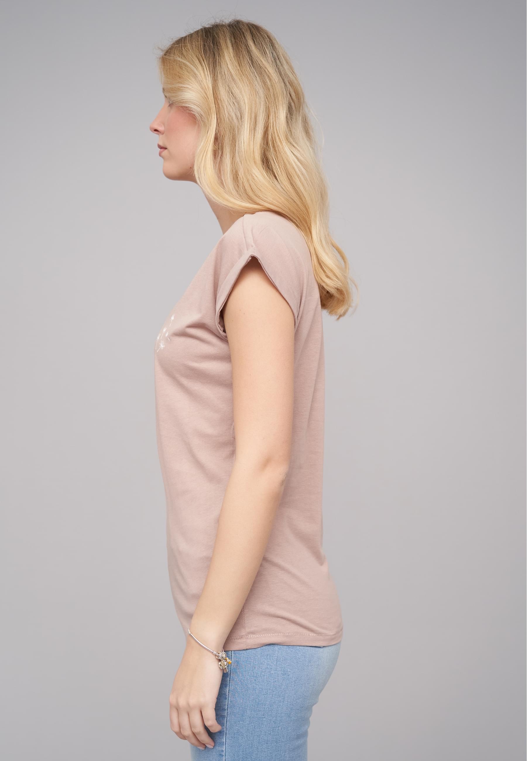 CLOUD 5IVE T-Shirt »CLOUD 5IVE Ladies 77 Pusteblume Tee«, (1 tlg.)