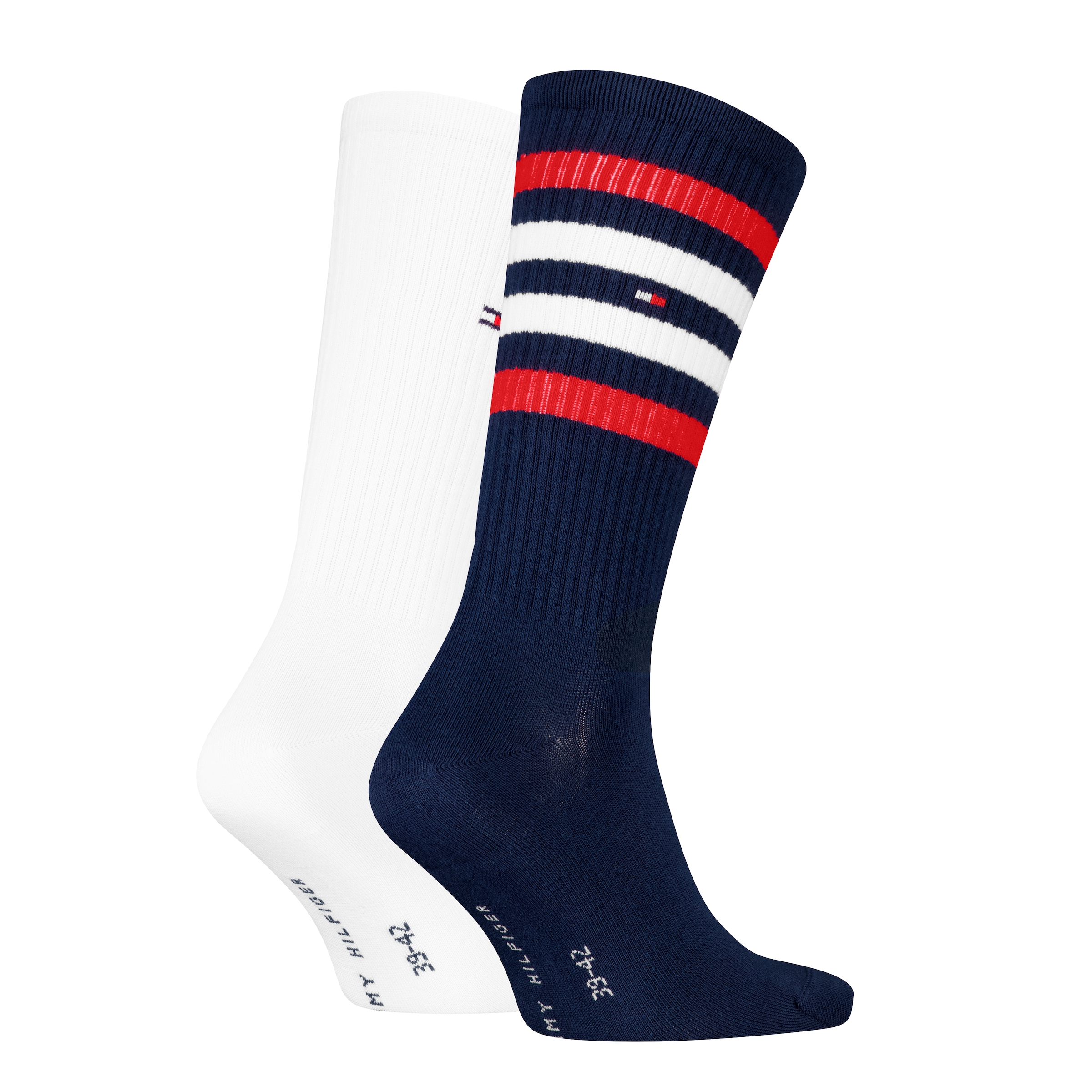 Tommy Hilfiger Socken "TH MEN SPORT SOCK 2P STRIPE", (2 Paar), mit farbenfr günstig online kaufen