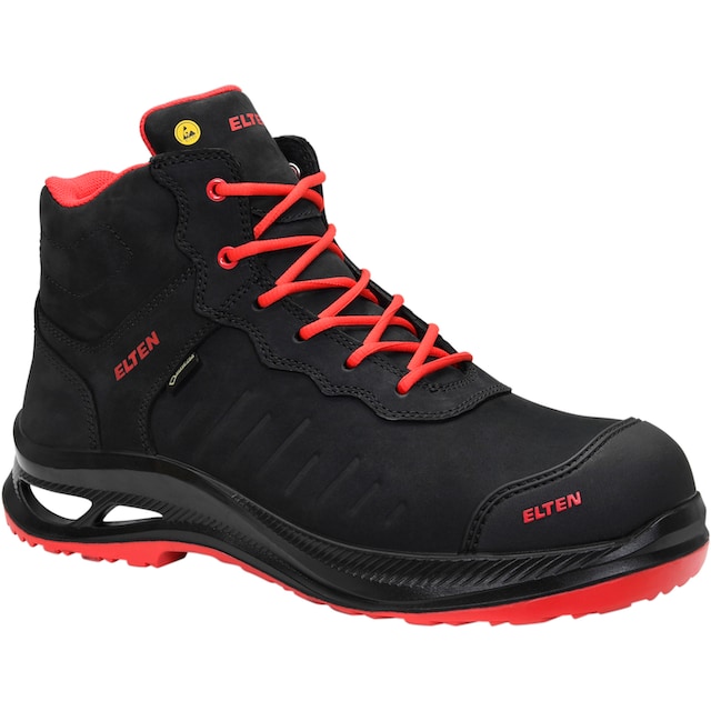 Elten Sicherheitsschuh »STEWART XXG Pro GTX black-red Mid ESD S3 HI CI«  online bestellen | BAUR