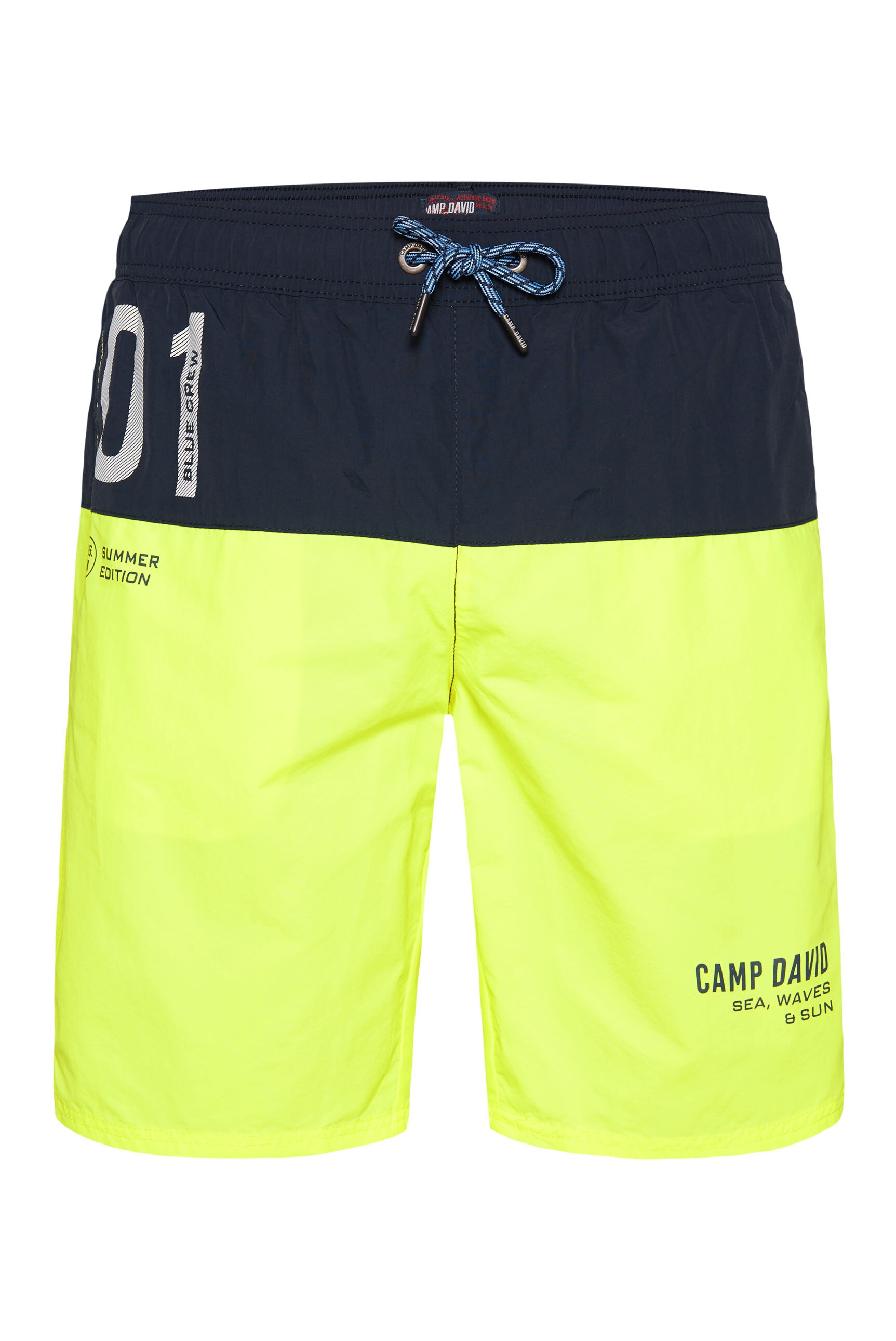 CAMP DAVID Badeshorts, mit Einschubtaschen & einer Gesäßtasche