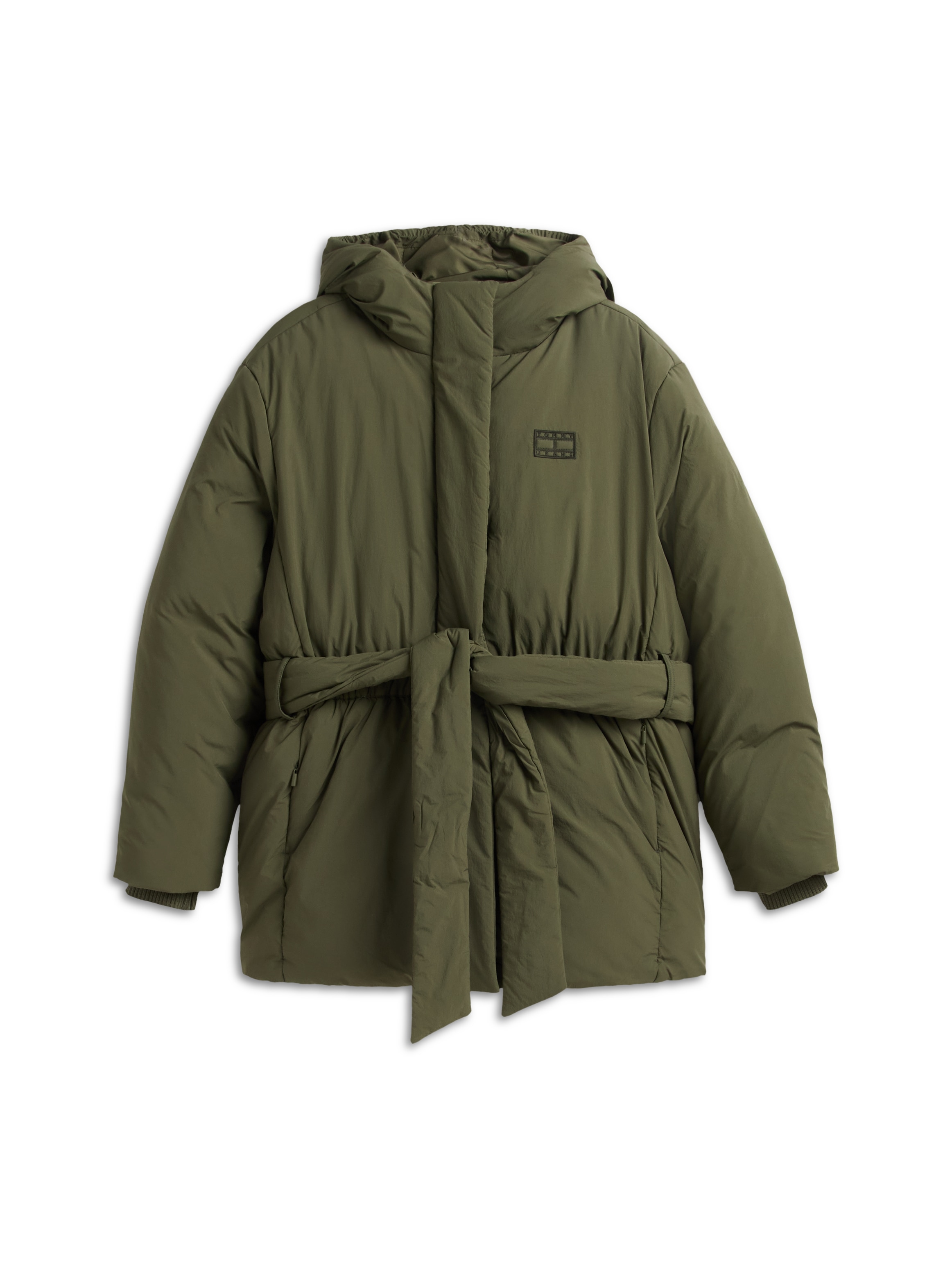 Tommy Jeans Steppjacke »TJW SMOOTH PADDING PUFFER EXT« mit Kapuze Kunstfaser