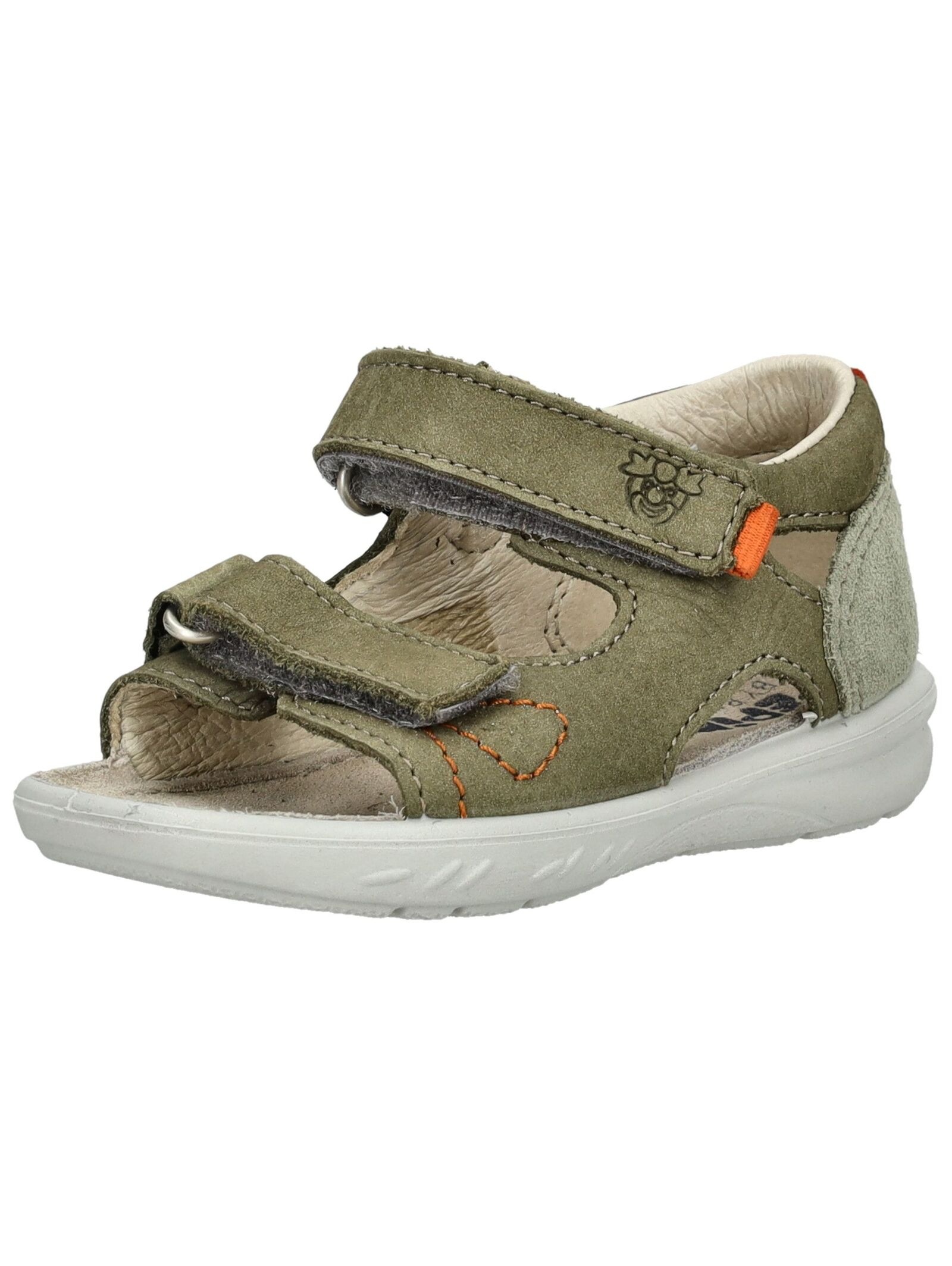 PEPINO Kinder Sandale "Pepino Sandalen Leder/Textil", Gr. 24, grün, Leder, Textil, Schuhe