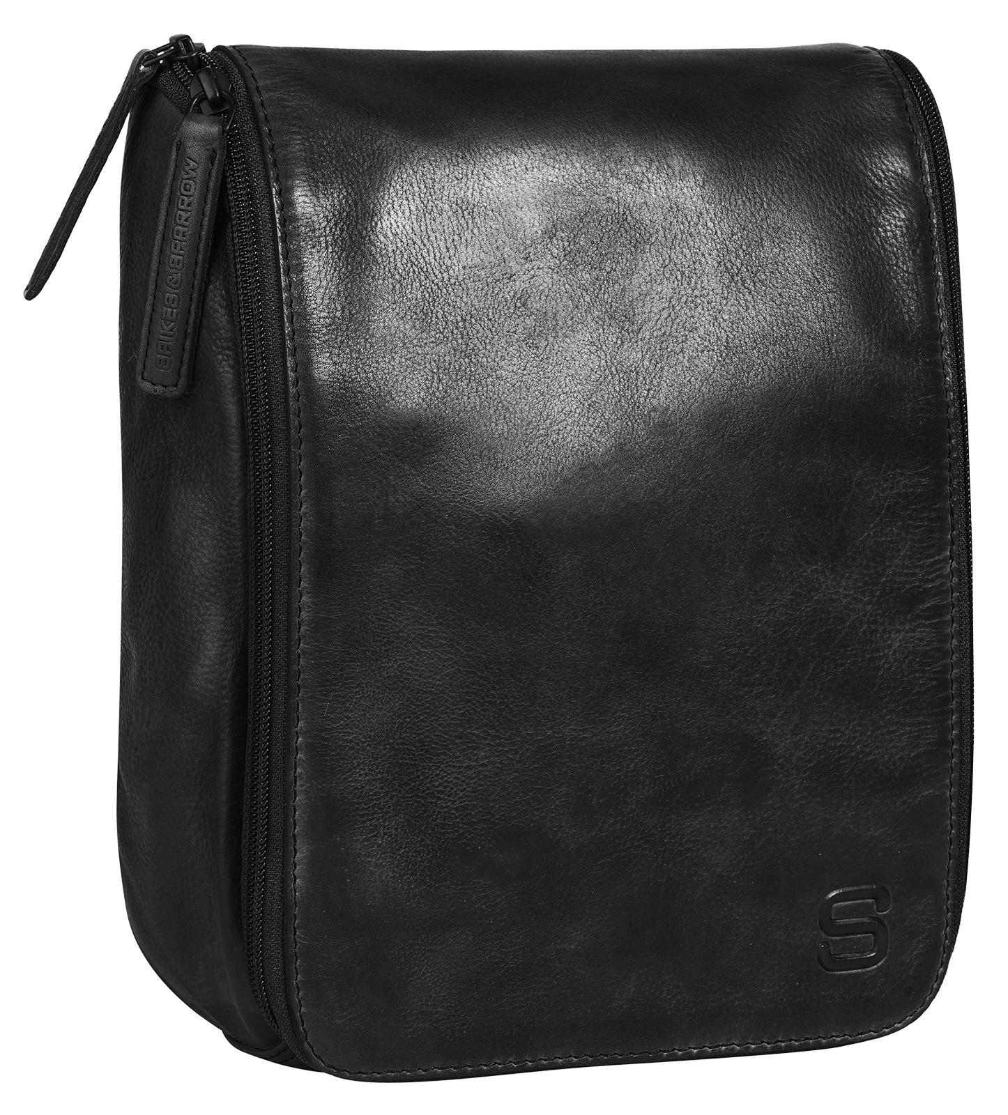 Spikes & Sparrow Kulturbeutel echt Leder günstig online kaufen