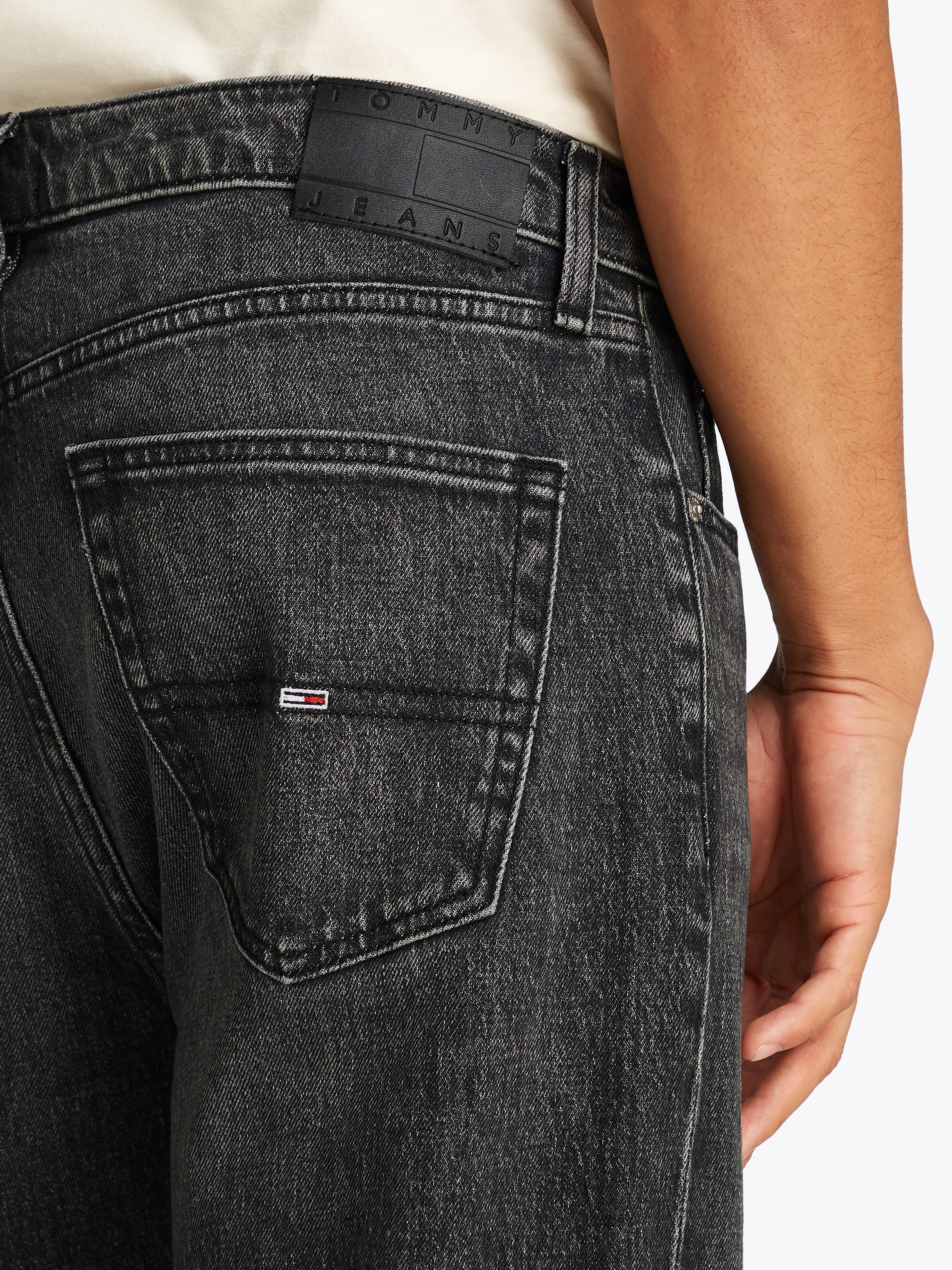 Tommy Jeans Regular-fit-Jeans "Otis Regular Straight", Mit Gürtelschlaufen günstig online kaufen