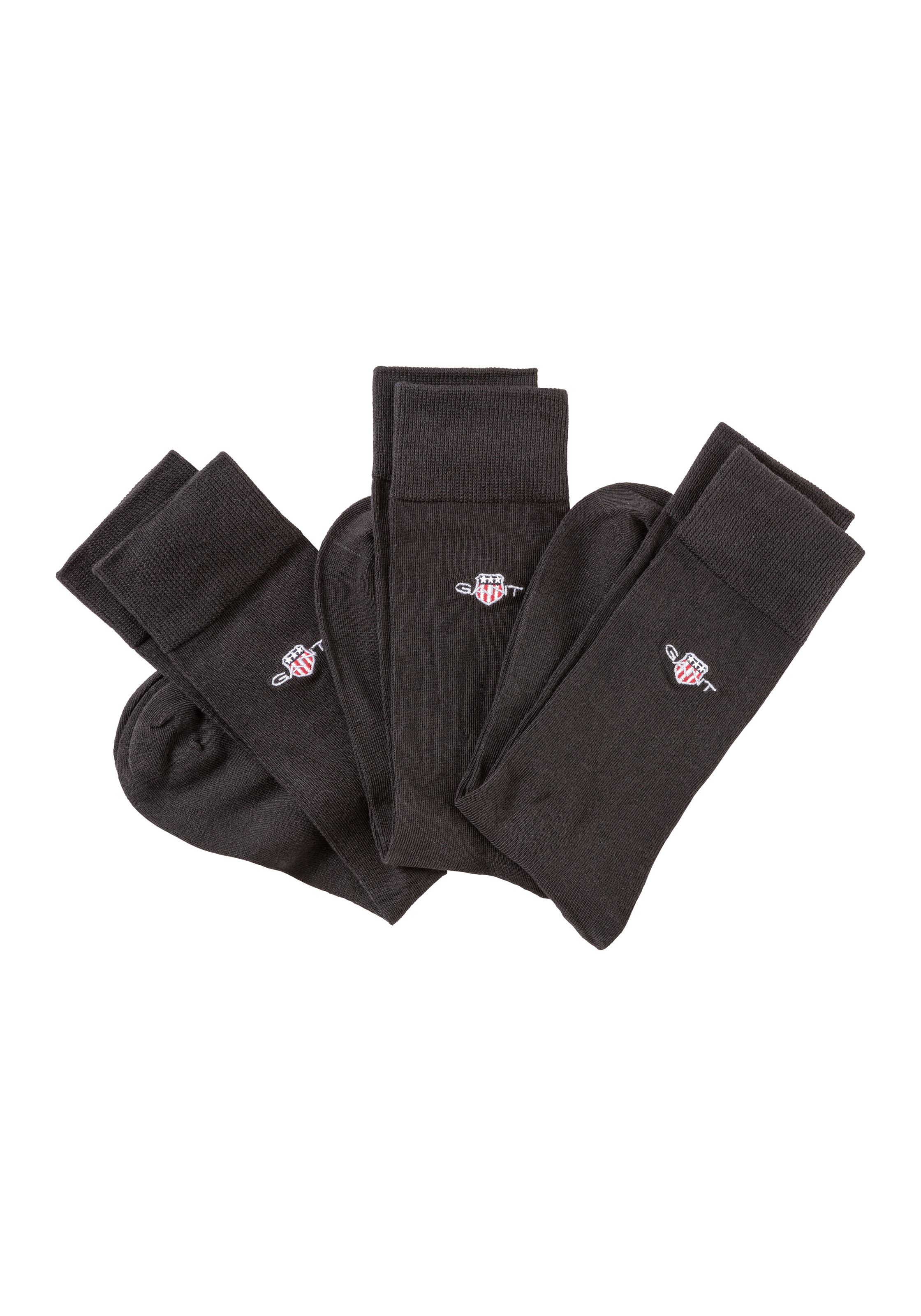 Gant Freizeitsocken »SHIELD SOCKS 3-PACK«, (Packung, 3 Paar)