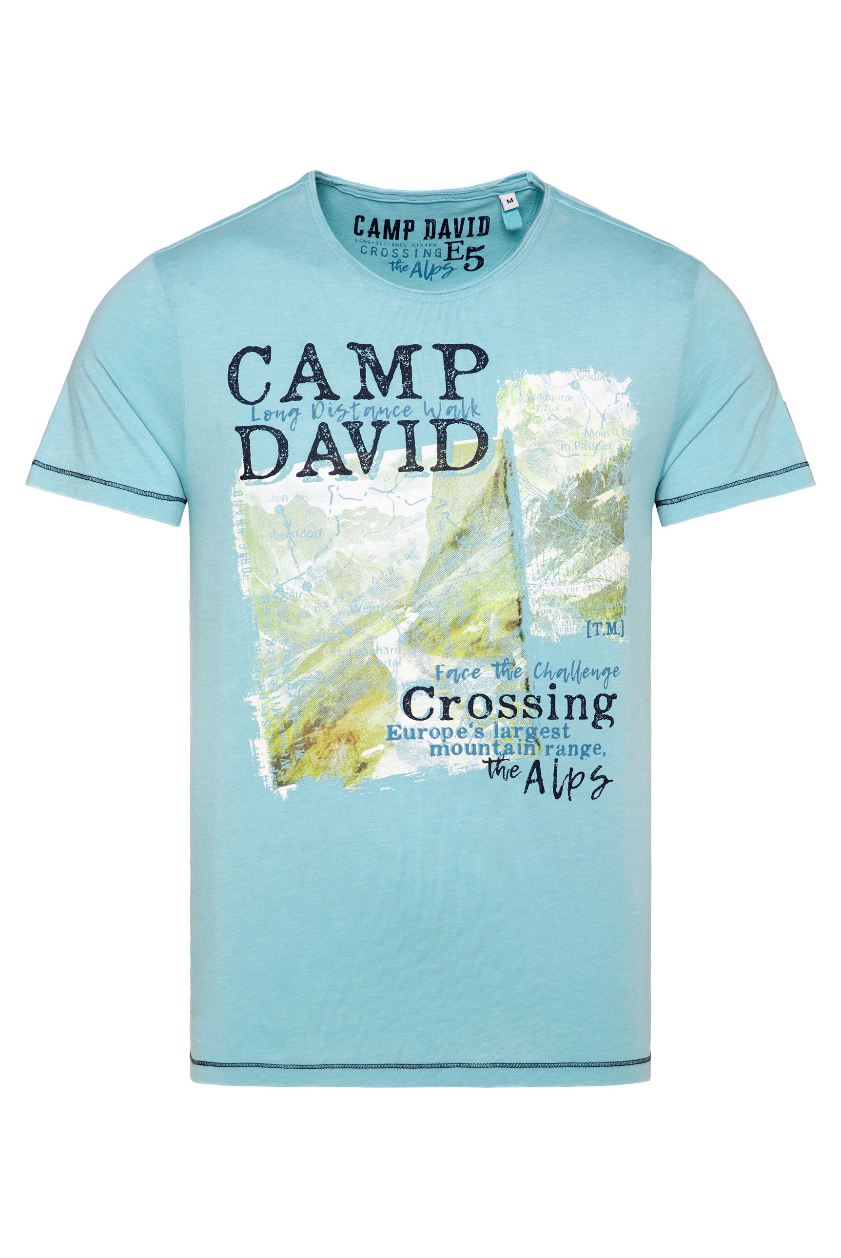 CAMP DAVID Rundhalsshirt, mit Baumwolle günstig online kaufen