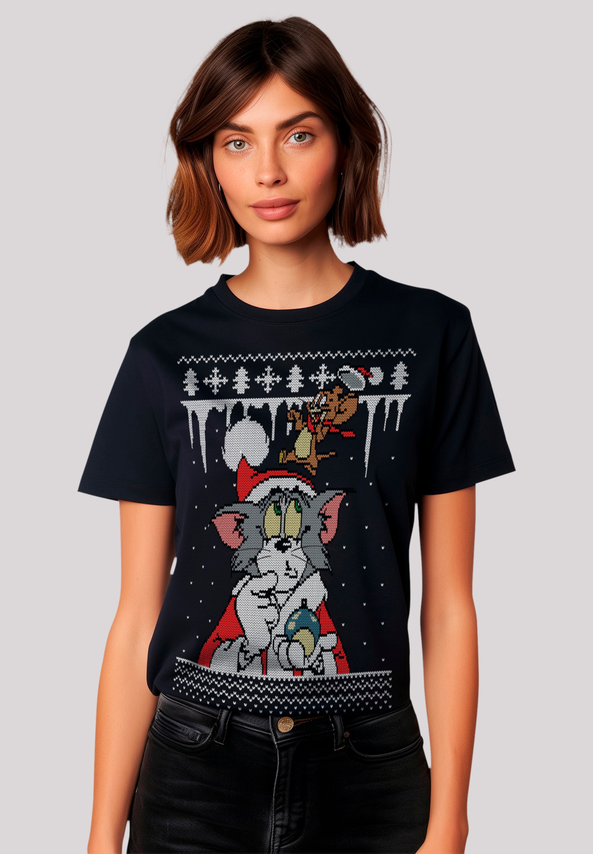 T-Shirt »Tom And Jerry Christmas Isle«, Premium Qualität