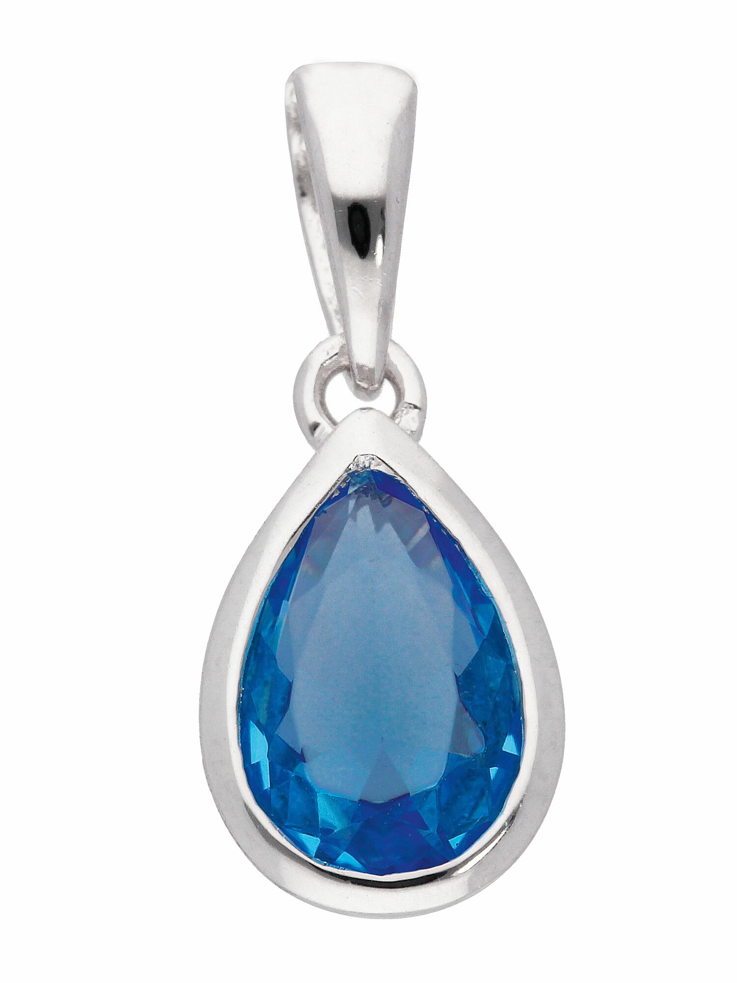 Adelia´s Kettenanhänger »925 Silber Anhänger mit Zirkonia« mit Zirkonia Silberschmuck für Damen