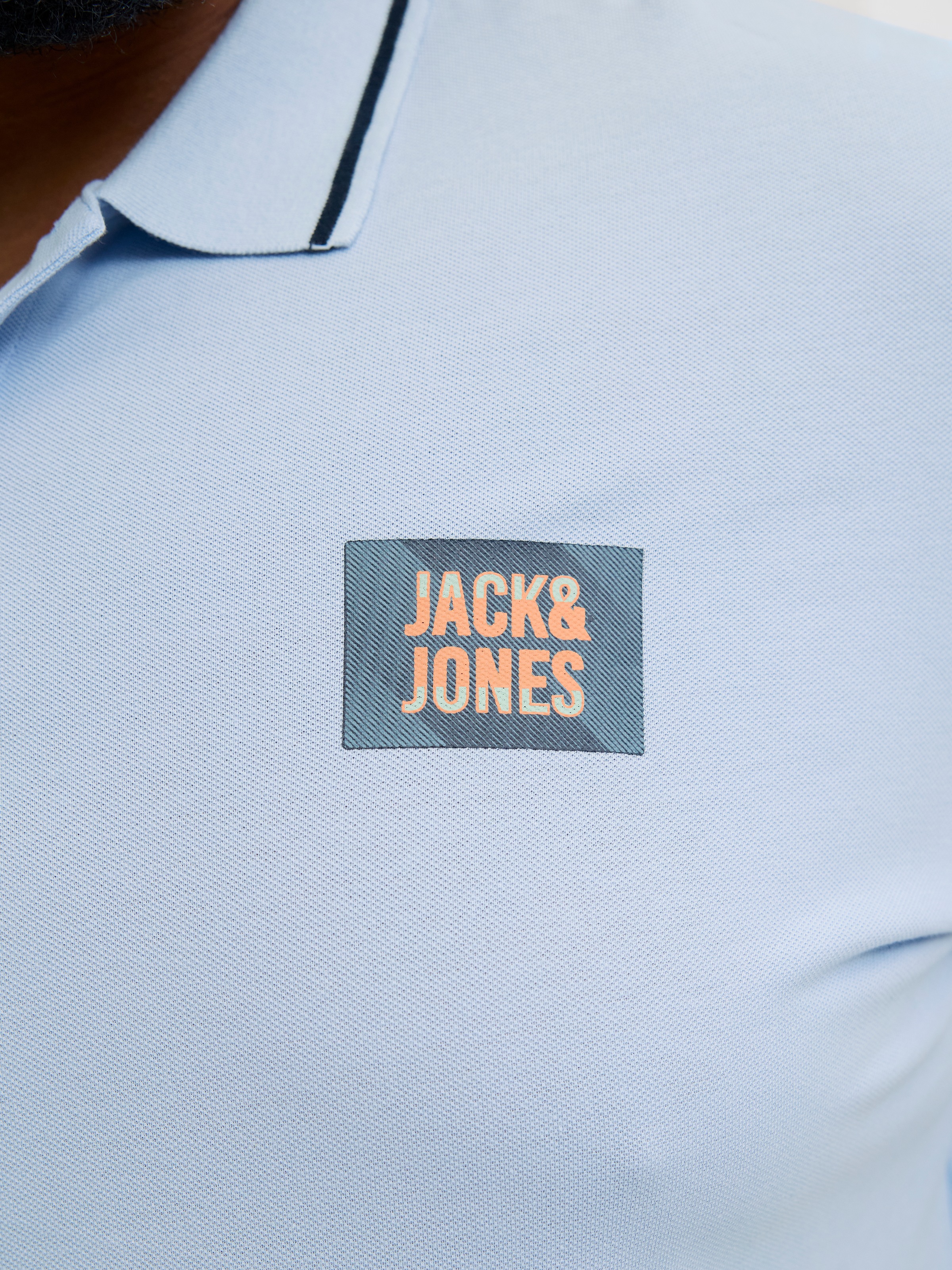 Jack & Jones PlusSize Poloshirt »JJHUDSON POLO SS PLS«