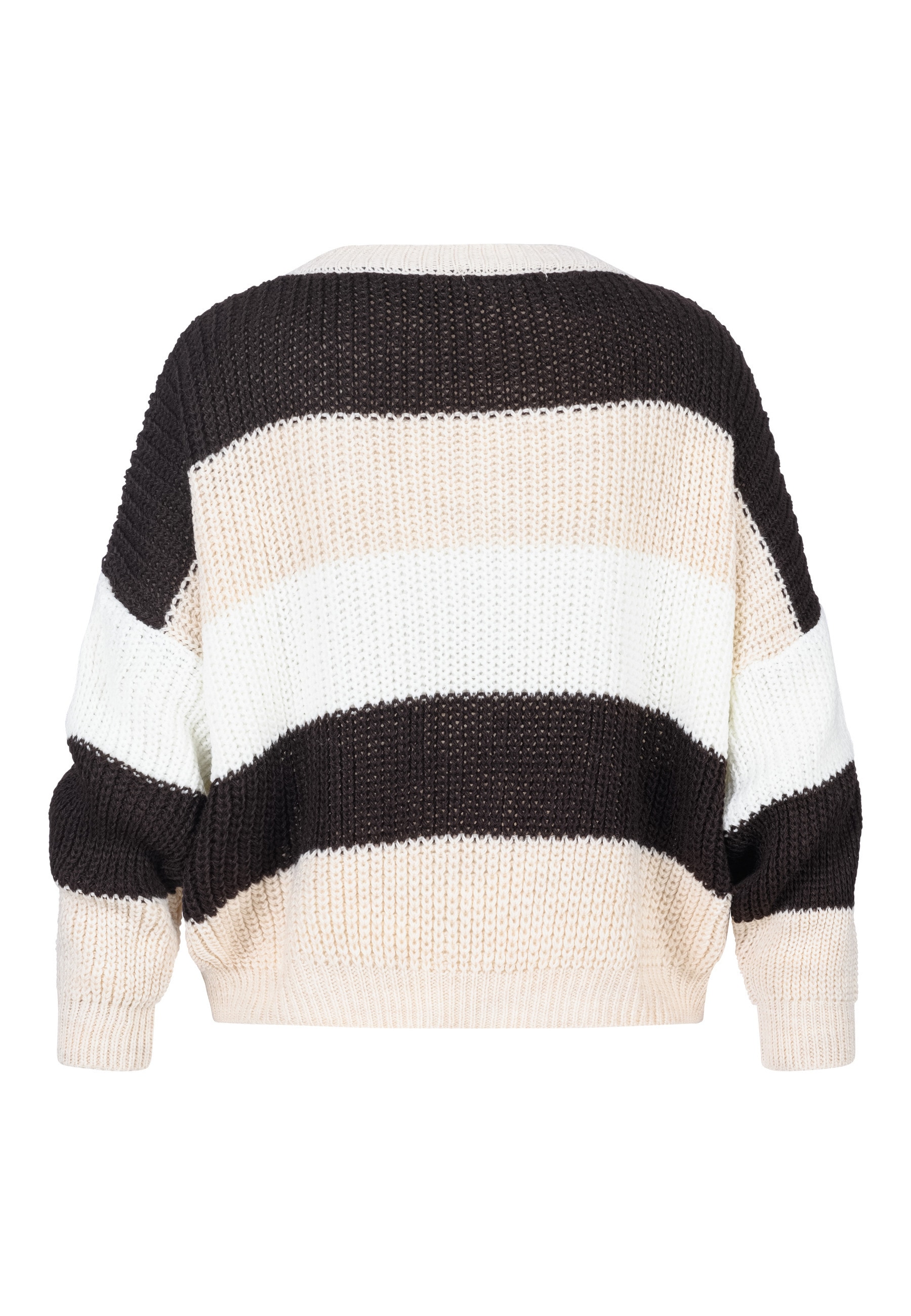 CLOUD 5IVE Fleecepullover »CLOUD 5IVE Knit Sweater with stripes«
