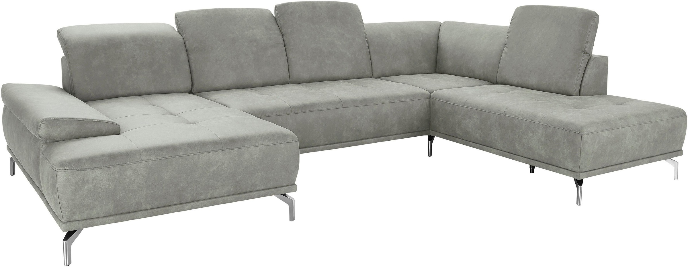 Home affaire Wohnlandschaft "Caluna" Inkl.Sitztiefenverstellung, wahlweise günstig online kaufen