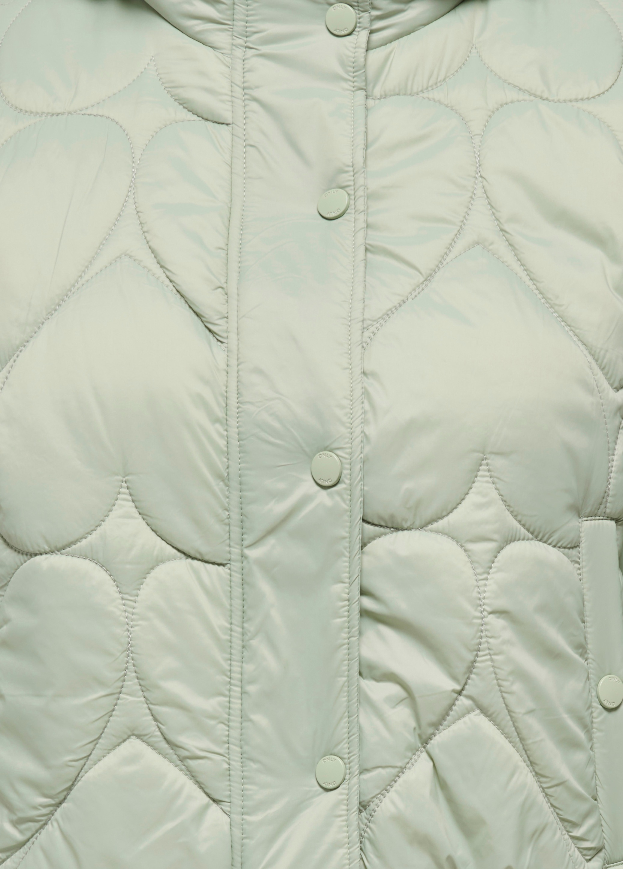 ONLY Steppjacke »ONLTAHIA LW HEART HOOD JACKET CC OTW« mit Kapuze Kunstfaser