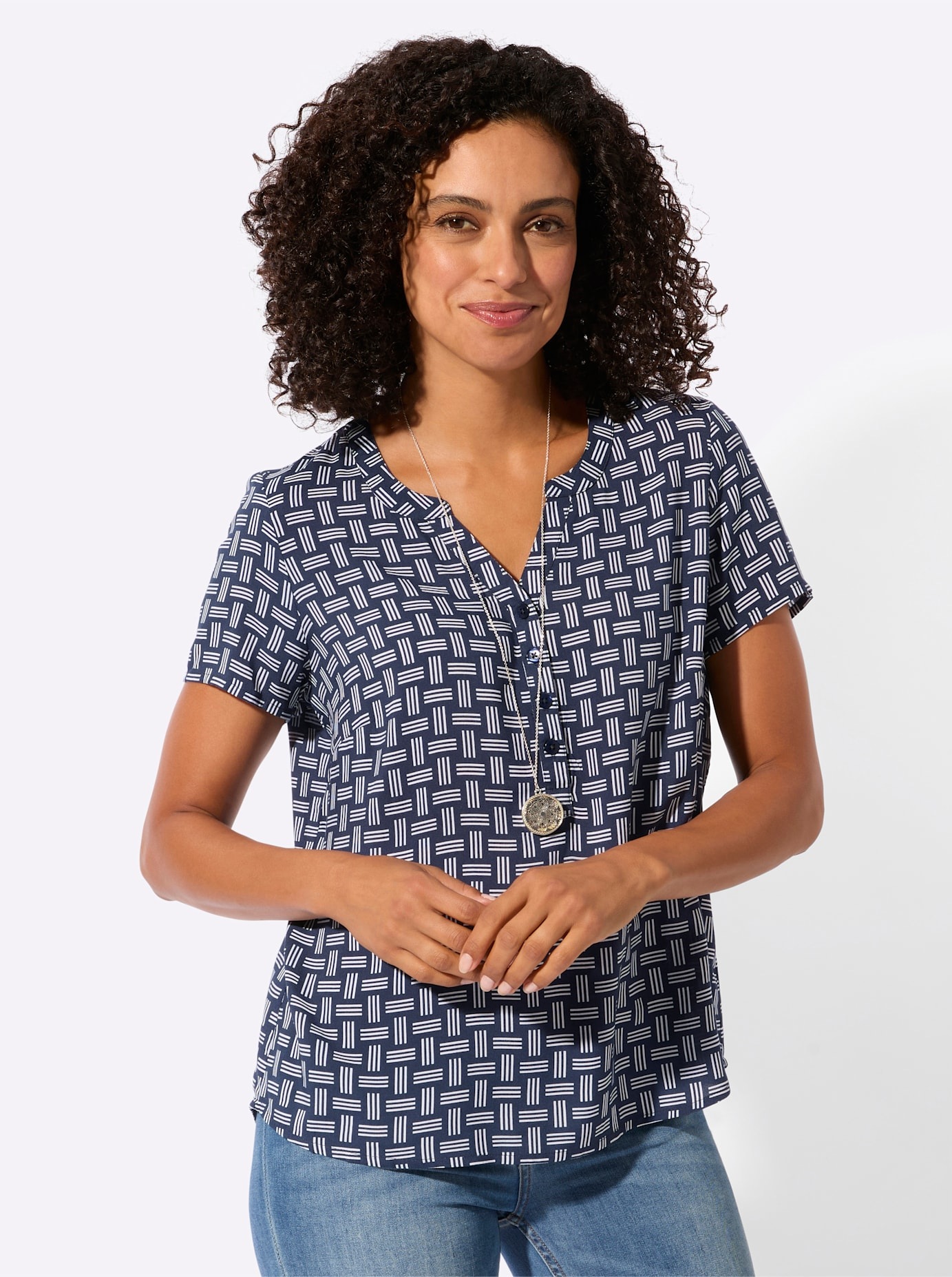 Casual Looks Druckbluse günstig online kaufen