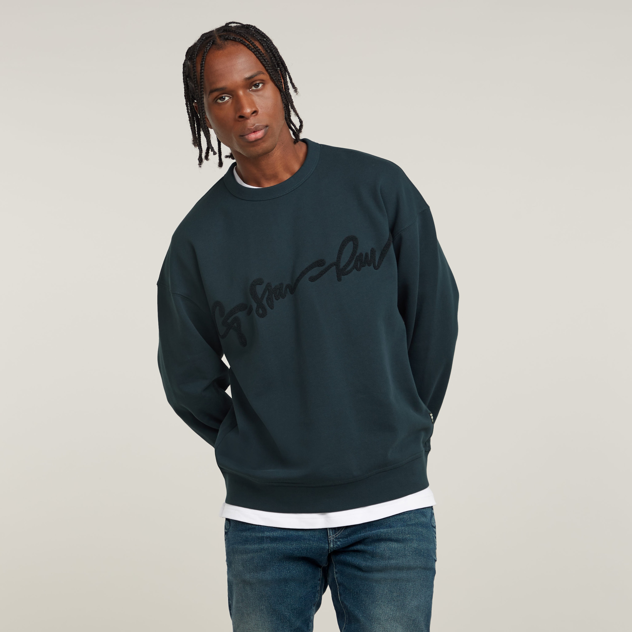 Sweatshirt »Chenille G-script Loose«