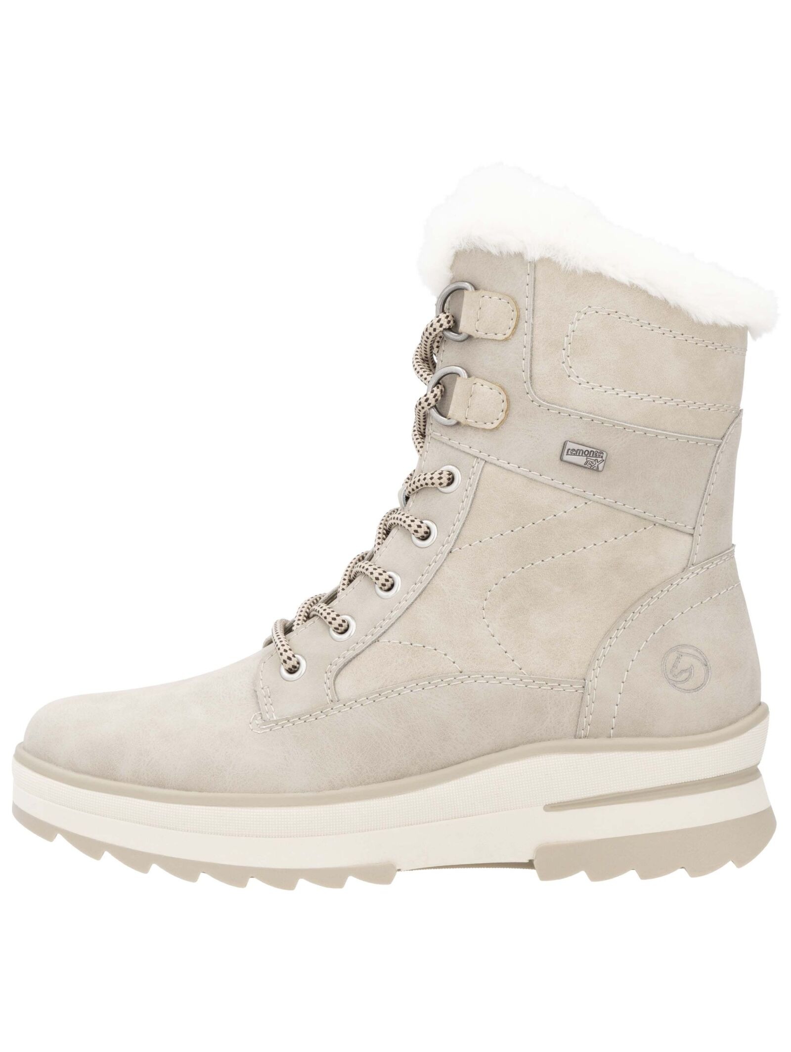 Remonte Schnürstiefelette "Remonte Stiefelette Veloursleder" günstig online kaufen