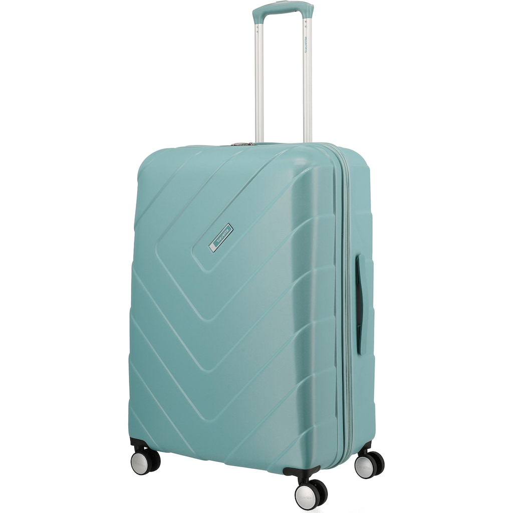 travelite Hartschalen-Trolley »Kalisto, 76 cm, aqua«, 4 Rollen