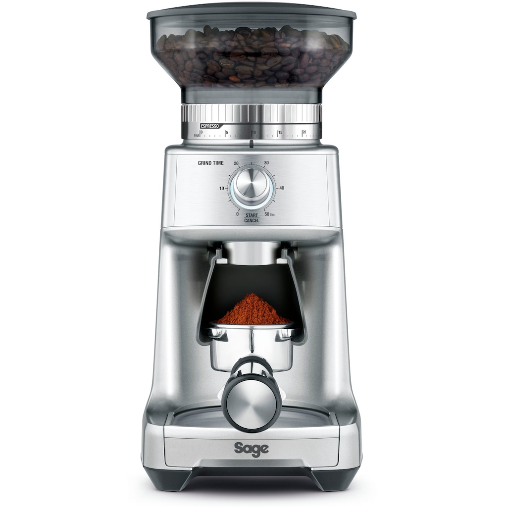 Sage Kaffeemühle »the Dose Control Pro SCG600SIL«, 240 W, Kegelmahlwerk, 350 g Bohnenbehälter