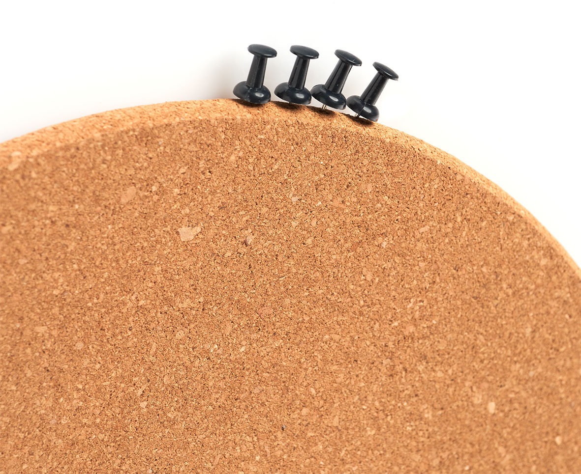 Zeller Present Pinnwand "Pinboard, rund, Kork, 2-tlg." günstig online kaufen