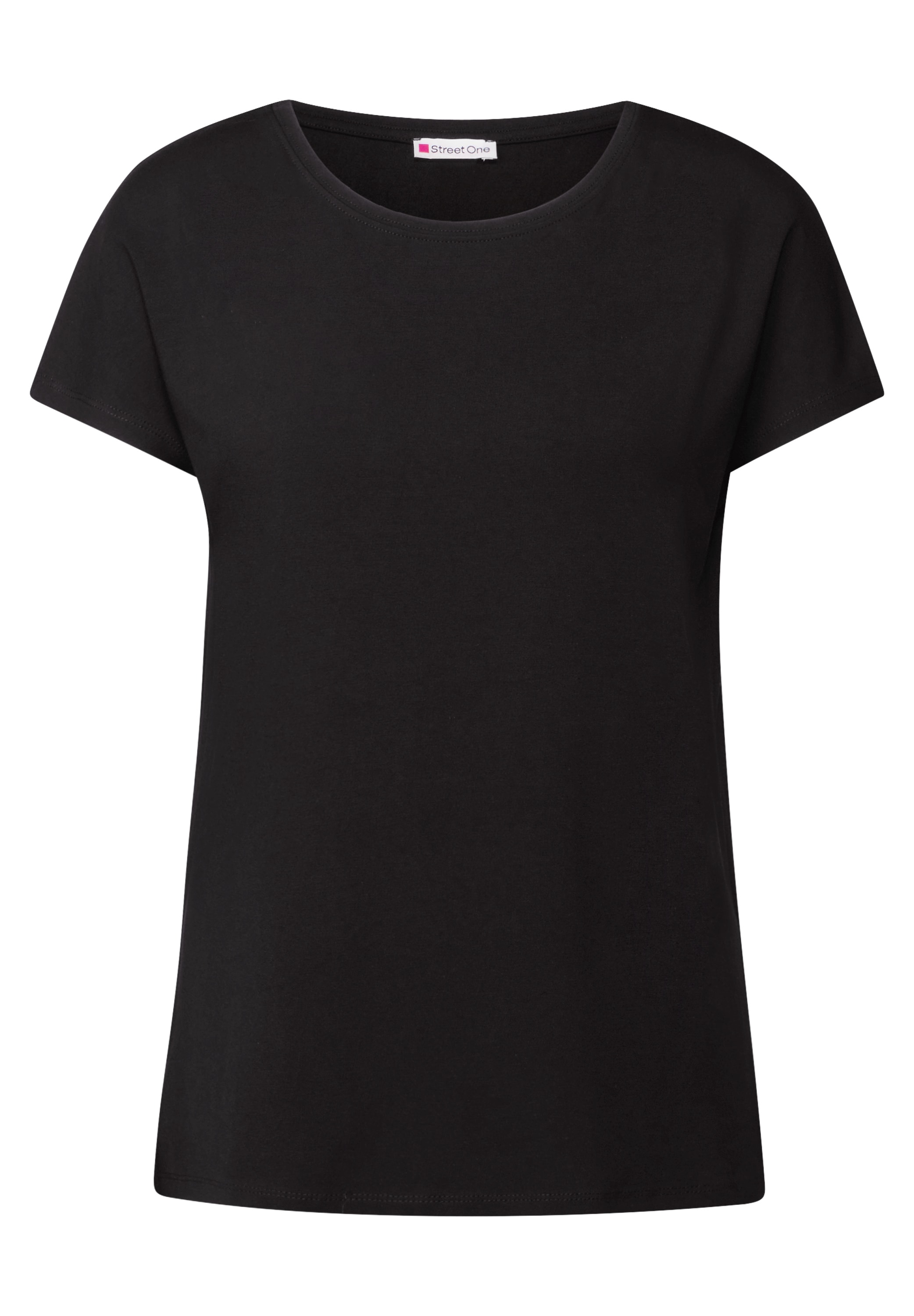 STREET ONE T-Shirt, mit U-Boot-Ausschnitt