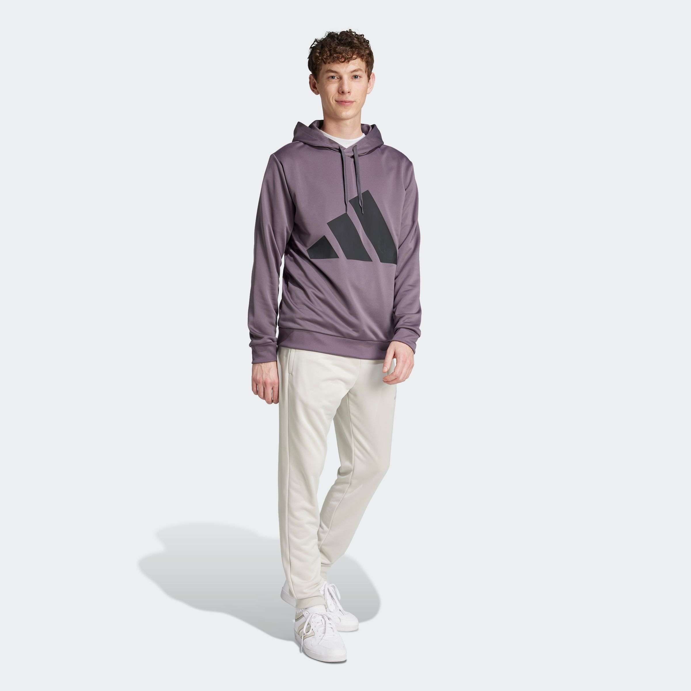 adidas Sportswear Trainingsanzug "SPORTSWEAR BIG LOGO FRENCH TERRY HOODED" günstig online kaufen