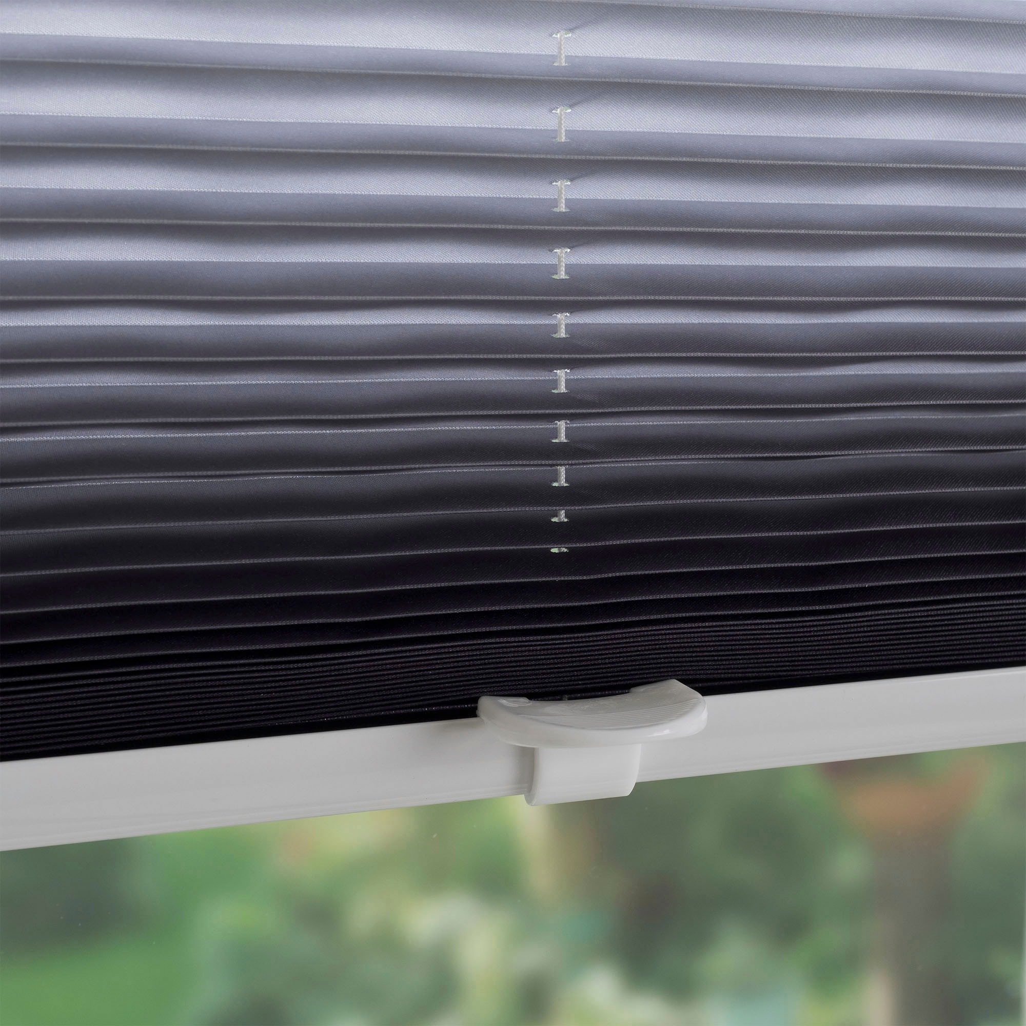 GARESA Plissee "Farbverlauf" Lichtschutz ohne Bohren verspannt einfache Mon günstig online kaufen