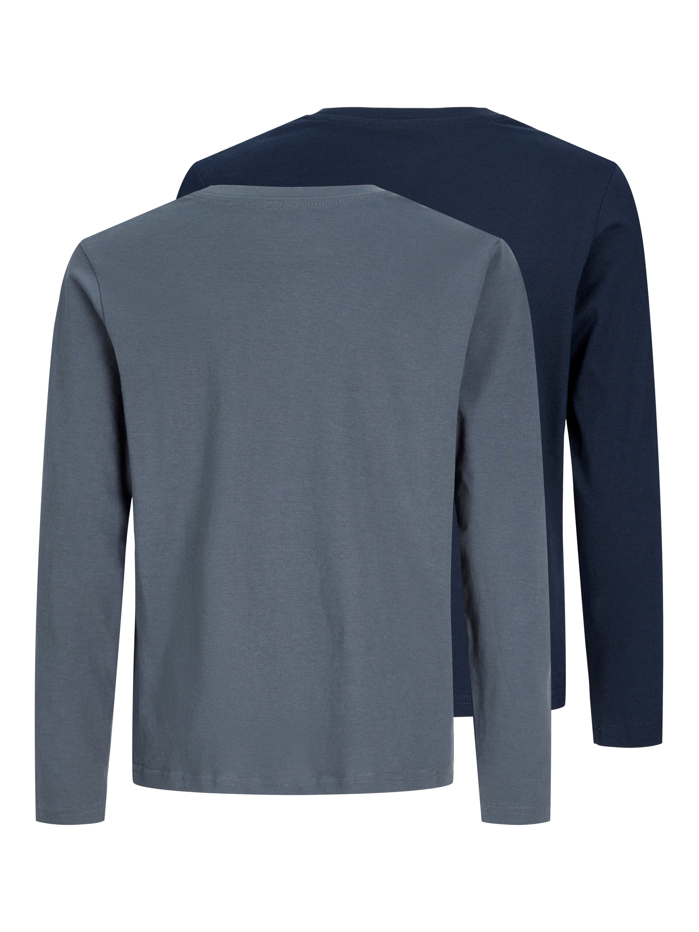 Jack & Jones Junior Langarmshirt »JJJADE TEE LS CREW NECK 2PK MP JNR« Packung, 2 Baumwolle, regular fit