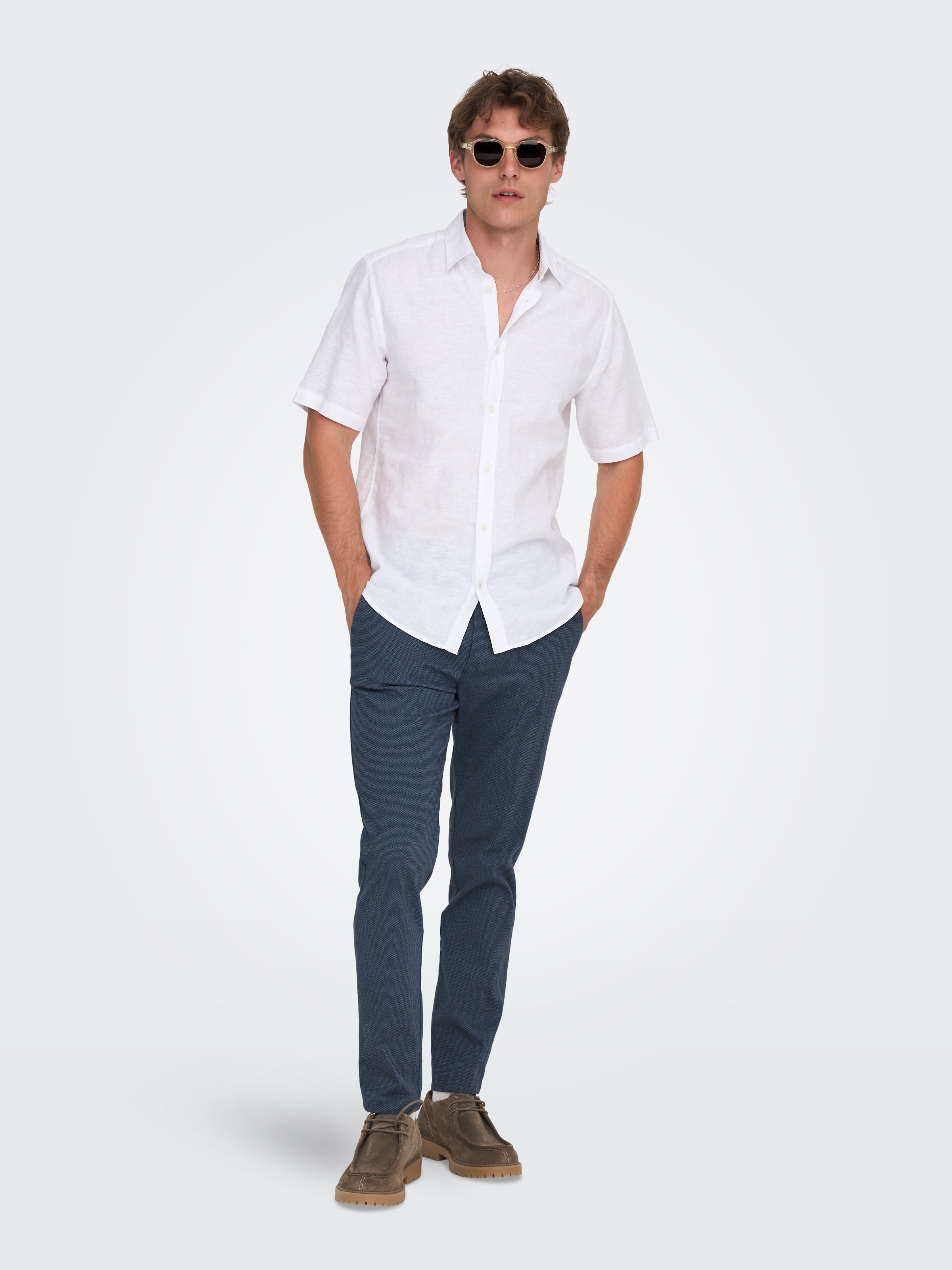 ONLY & SONS Anzughose »ONSMARK PETE SLIM DOBBY 0058 PANT NOOS«