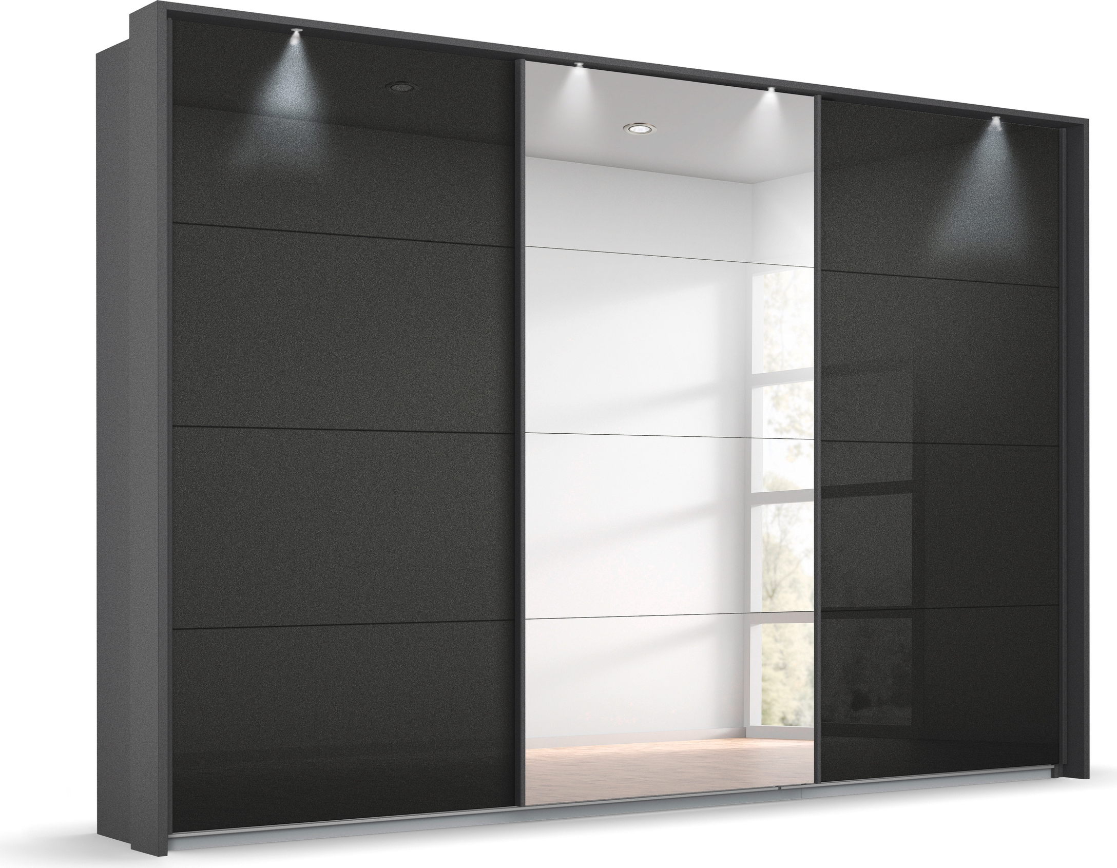 rauch Schwebetürenschrank "Kleiderschrank Schrank Garderobe OTELI inkl. 3 I günstig online kaufen