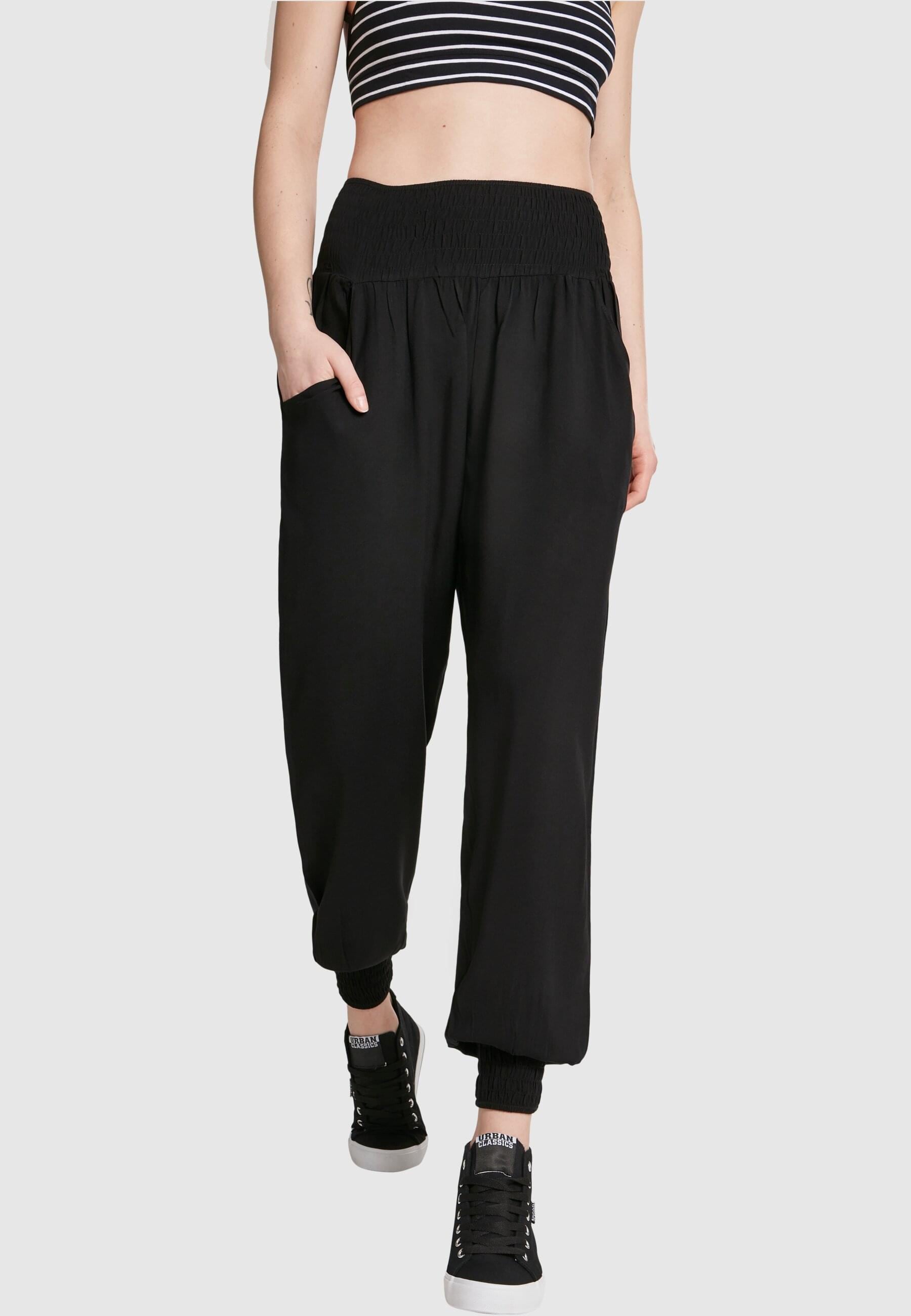 URBAN CLASSICS Stoffhose »Urban Classics Damen Ladies Sarong Pants«, (1 tlg.)