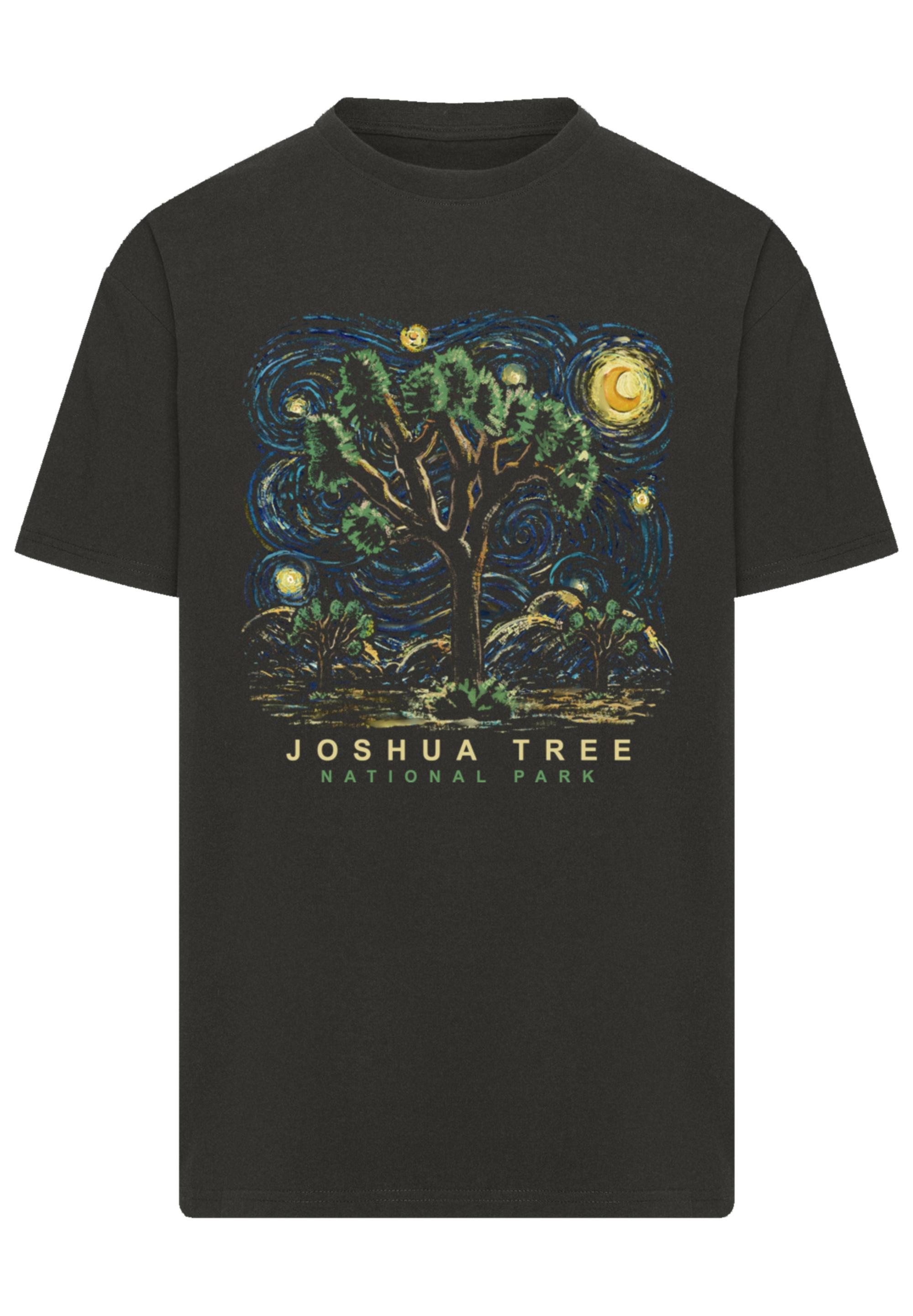 F4NT4STIC T-Shirt »US National Parks Joshua Tree Oil On Canvas Style« Premium Qualität