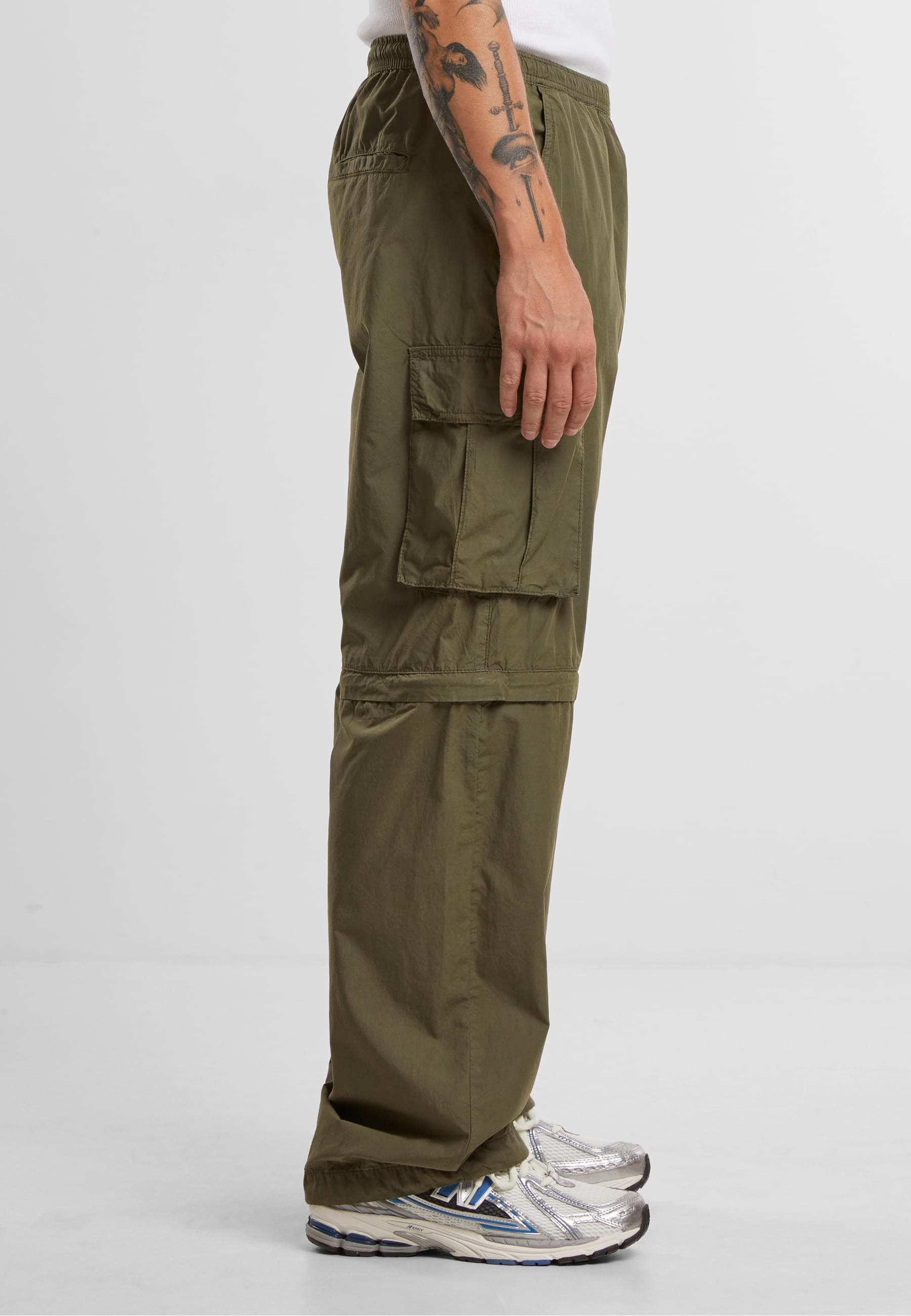 URBAN CLASSICS Cargohose »Urban Classics Herren Zip Away Pants«, (1 tlg.)