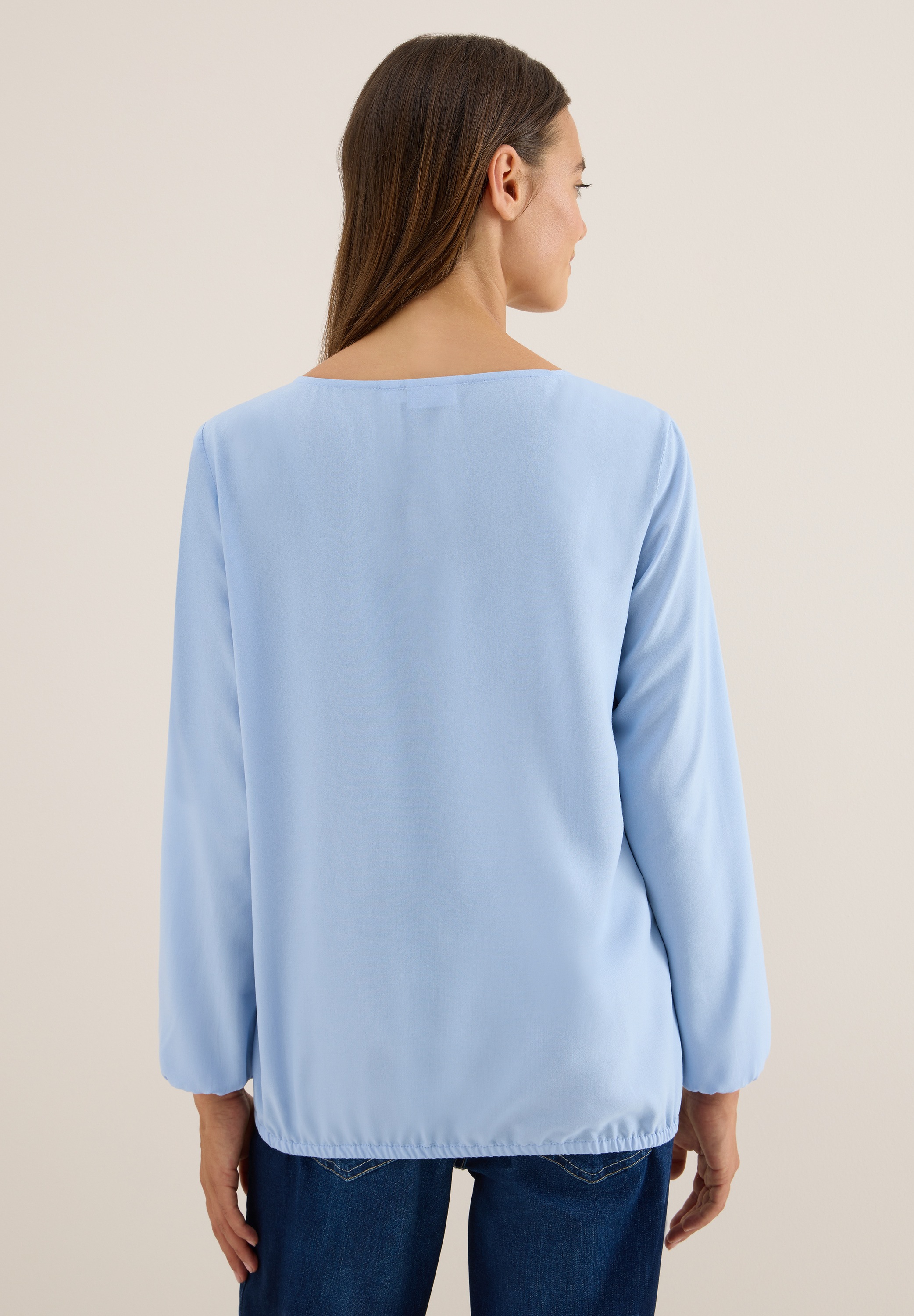 Cecil Langarmbluse aus softer Viskose günstig online kaufen