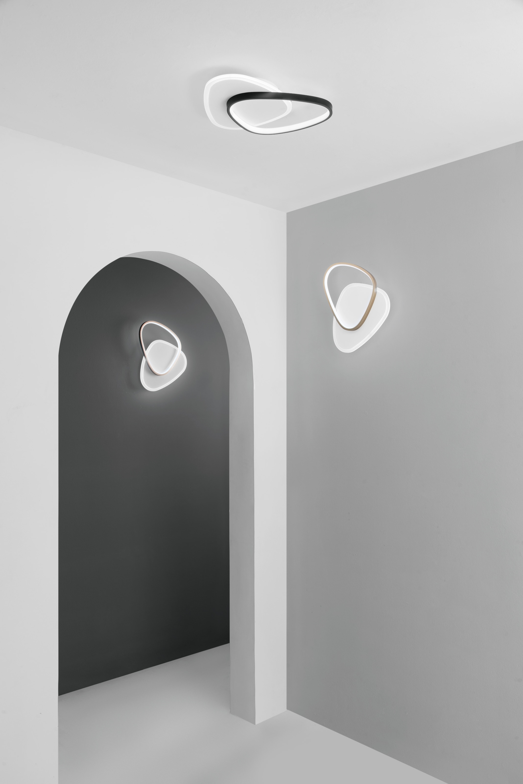 ECO-LIGHT LED Deckenleuchte »LED-Deckenleuchte OVEST«, 2 flammig, Leuchtmittel LED-Board | LED fest integriert