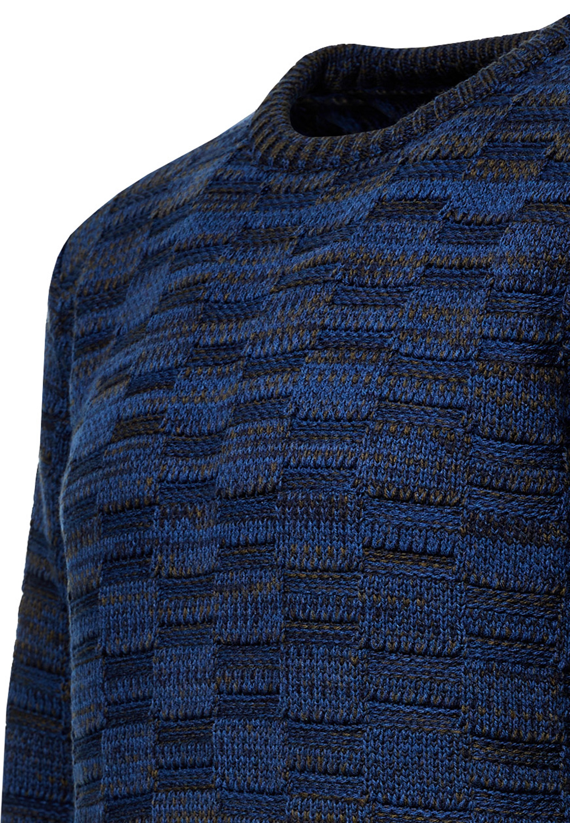 Rusty Neal Strickpullover, mit dezenter Musterung und Strick-Design