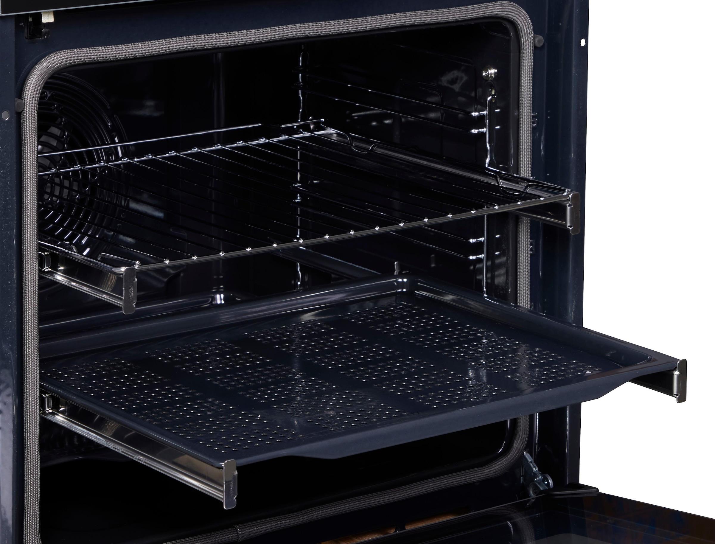 GORENJE Backofen  »BPSA6747A08BGWI«, Pyrolyse, 2fach Teleskopauszug, Wassertank für Dampf, AirFry-Funktion