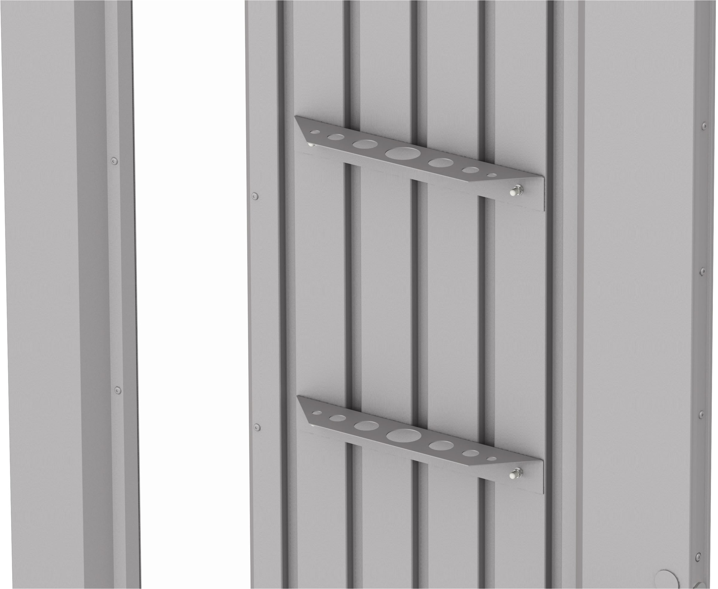 Biohort Werkzeughalter »für Gerätehaus AvantGarde ECO, verschiedene Farben, 2 Stk« 30x5x3,5 cm