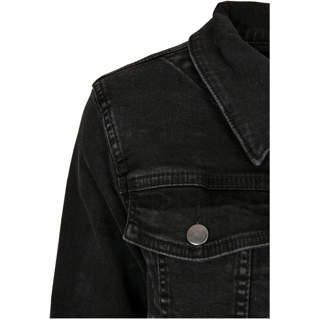 URBAN CLASSICS Jeansjacke »Urban Classics Damen Ladies Organic Denim Jacket«, (1 St.), ohne Kapuze