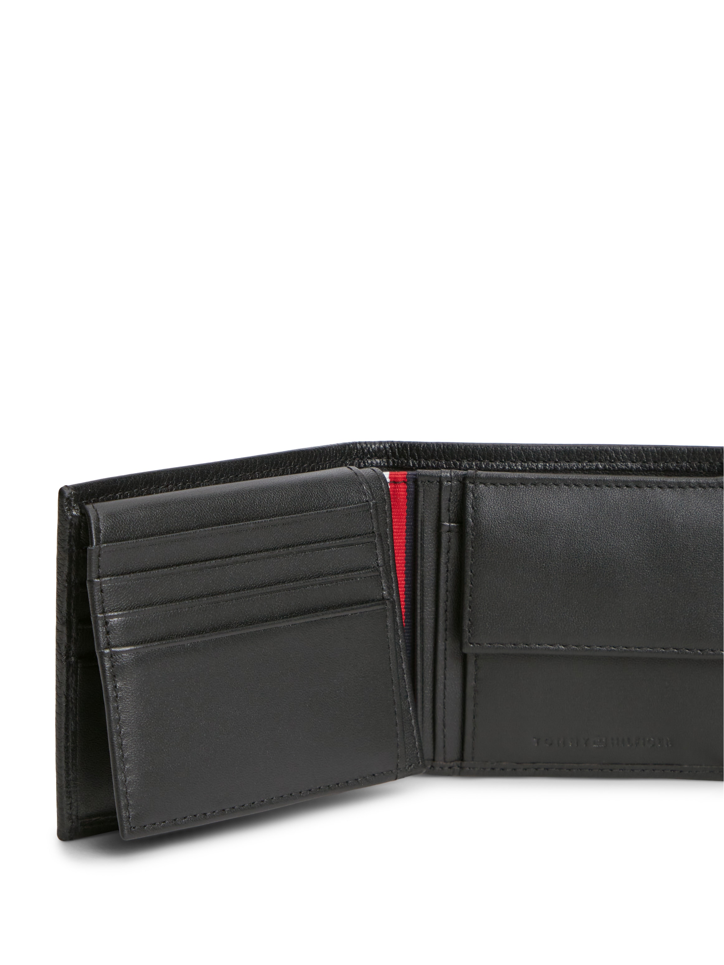 Tommy Hilfiger Geldbörse »TH CORP  CC FLAP AND COIN« Herren Geldbeutel, Portemonnaie mit Logoschriftzug