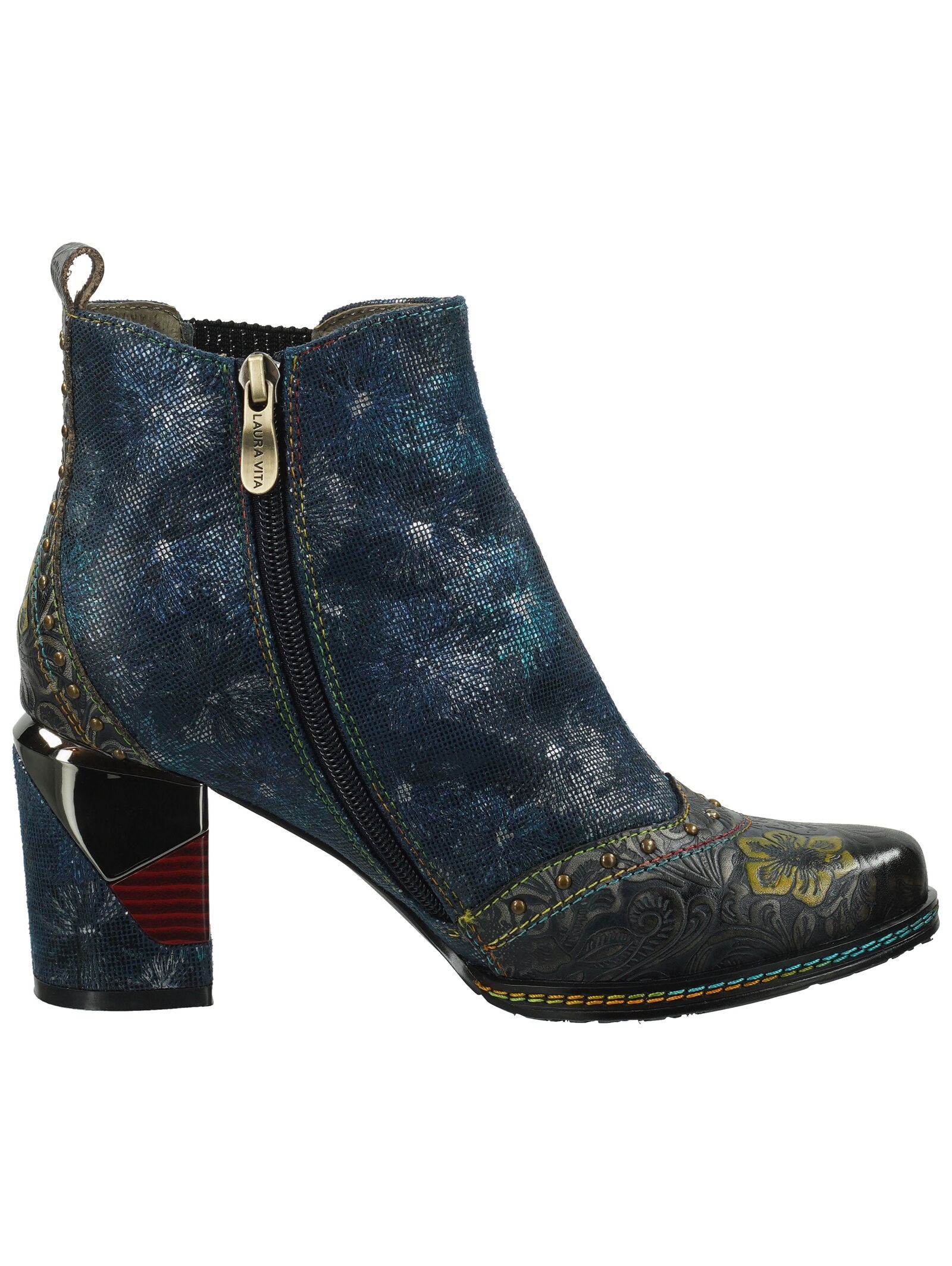 LAURA VITA Stiefelette »LAURA VITA Stiefelette Leder/Textil«