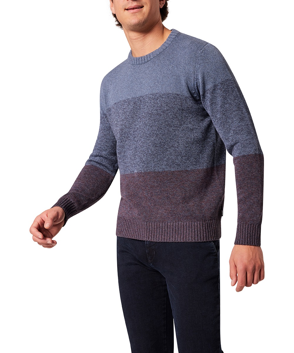 Pioneer Authentic Jeans Strickpullover in Melange Optik günstig online kaufen