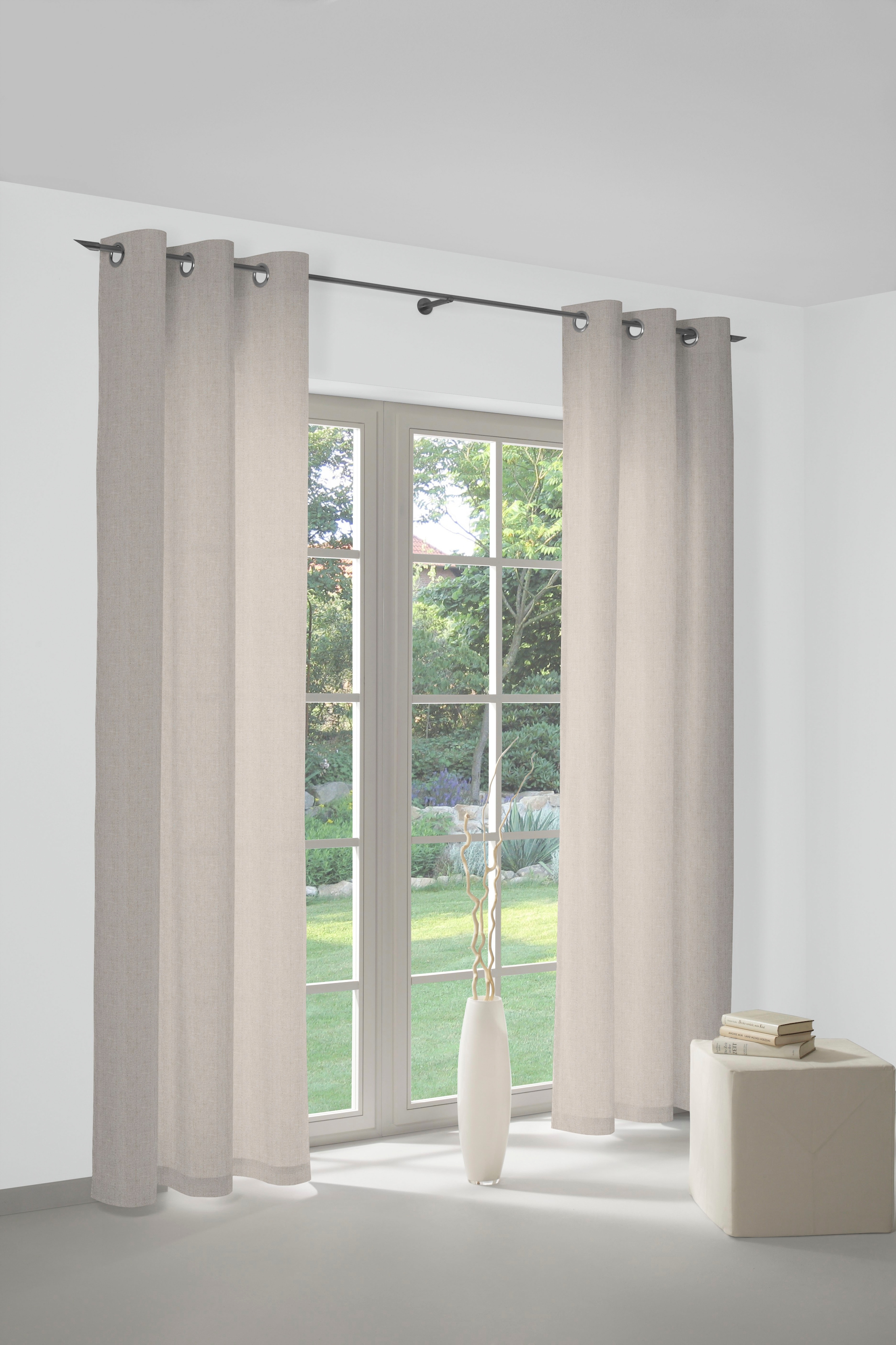 Wirth Vorhang "Torbole" Ösen 1 Stk. tlg. günstig online kaufen