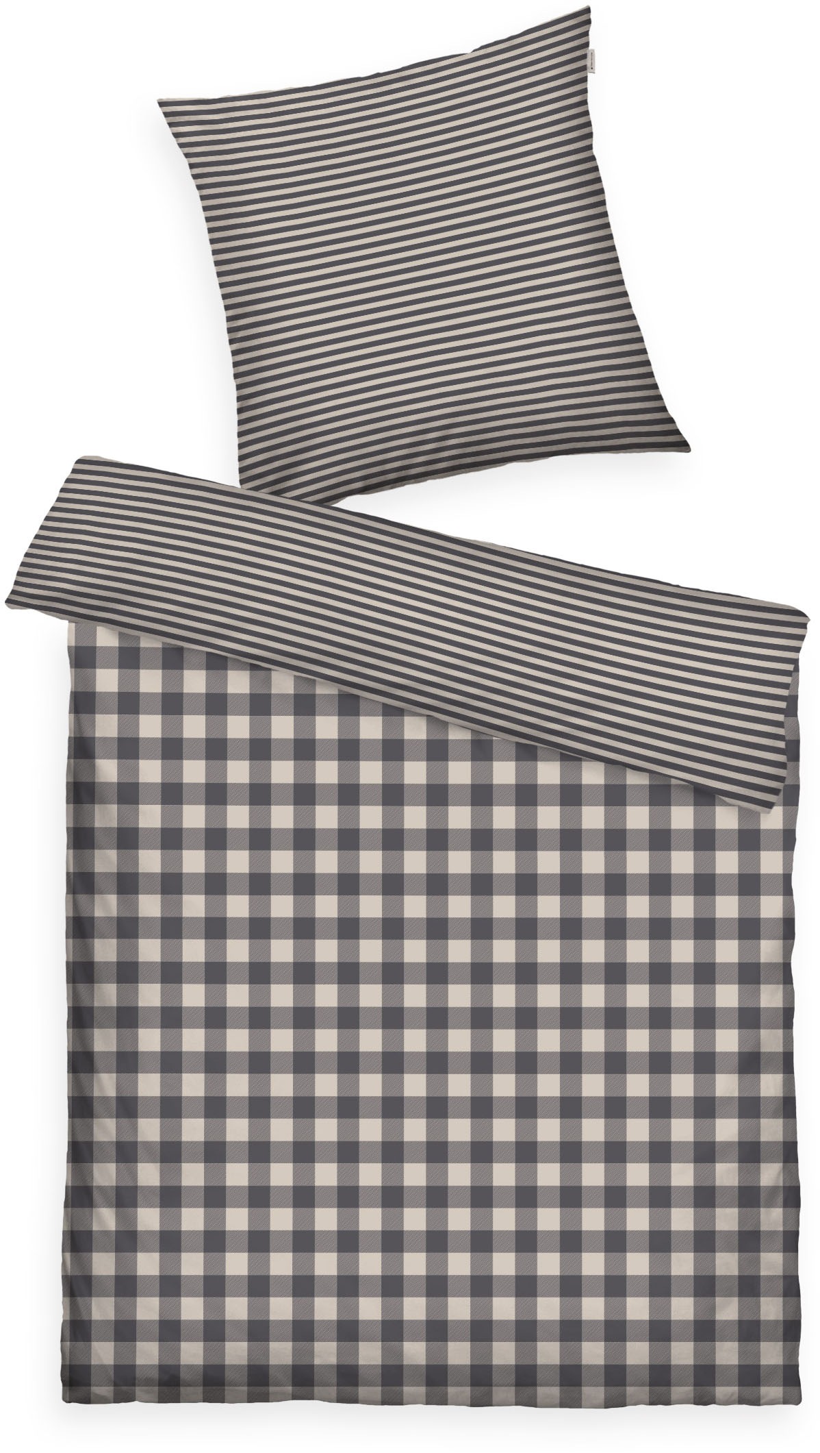 TOM TAILOR HOME Bettwäsche "CLASSIC CHECK in Gr. 135x200cm oder 155x220cm" günstig online kaufen