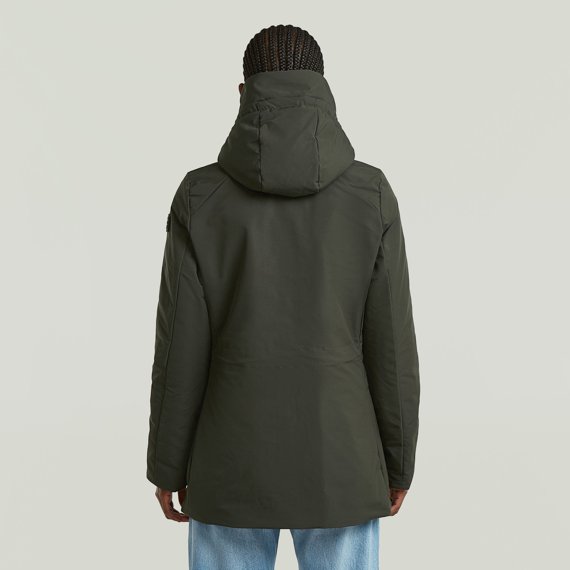 G-STAR Parka »Vodan 2.0 Short Jacket Women« mit Kapuze mit Pattentaschen
