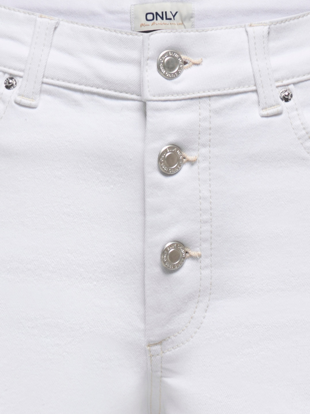 ONLY Jeansshorts »ONLJESSIE MID VIS BUT SHORTS DNM« Baumwollmischung