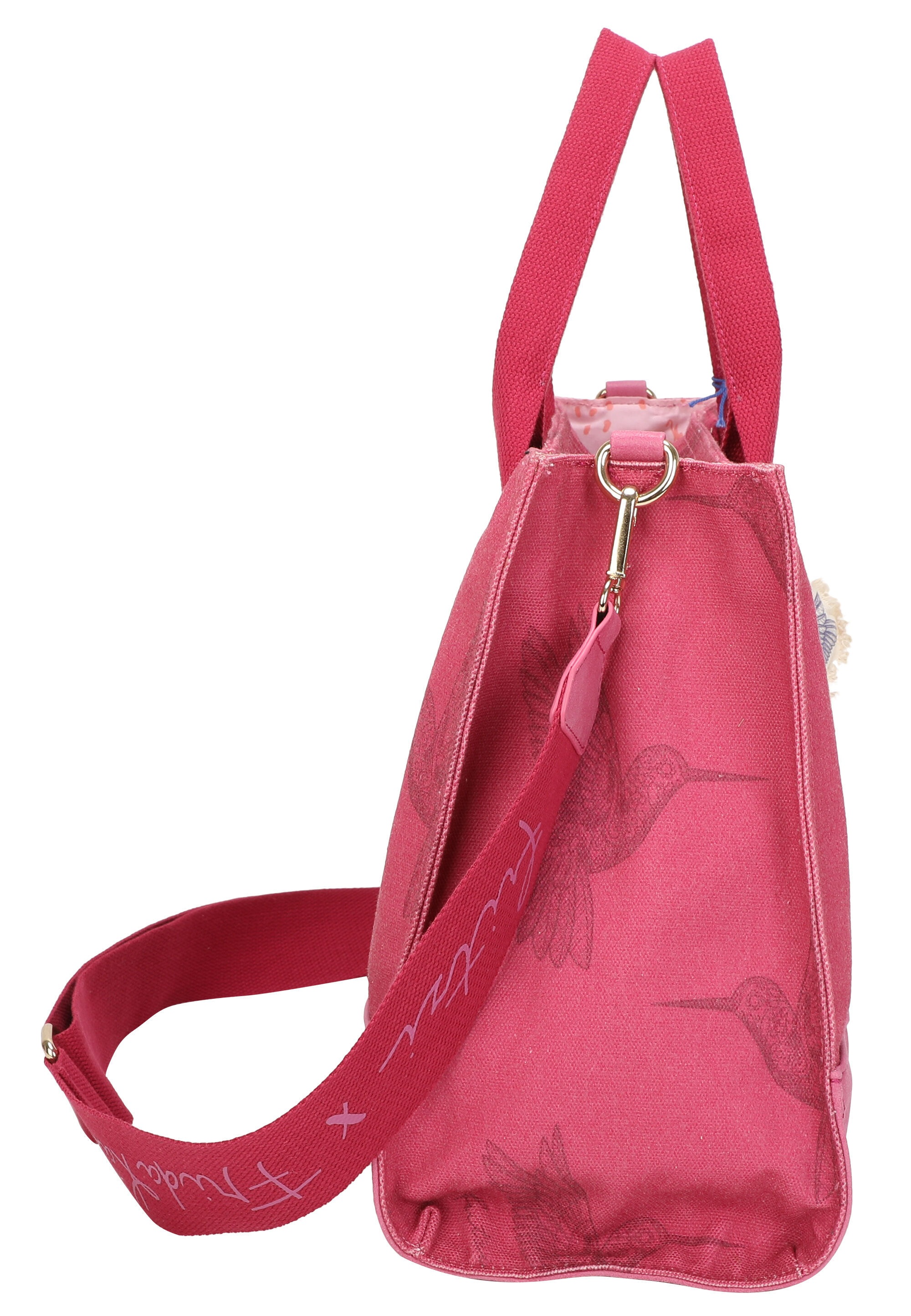 Fritzi aus Preußen Shopper »Fritzi x Frida Kahlo« mit Kolibri-Print