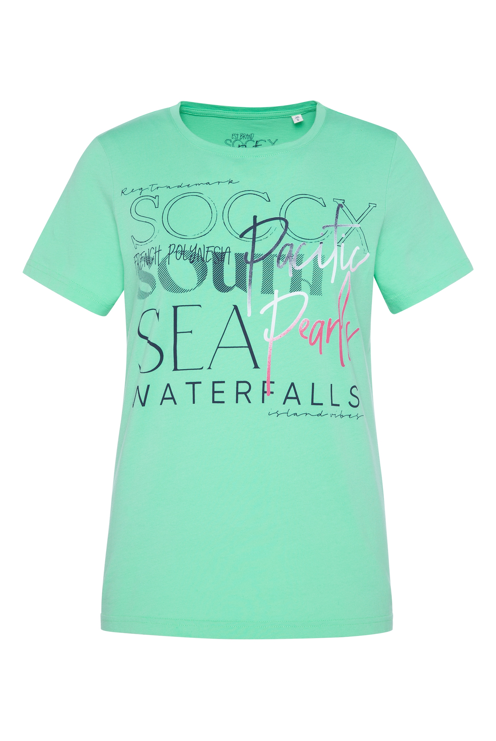 SOCCX Rundhalsshirt, aus Baumwolle