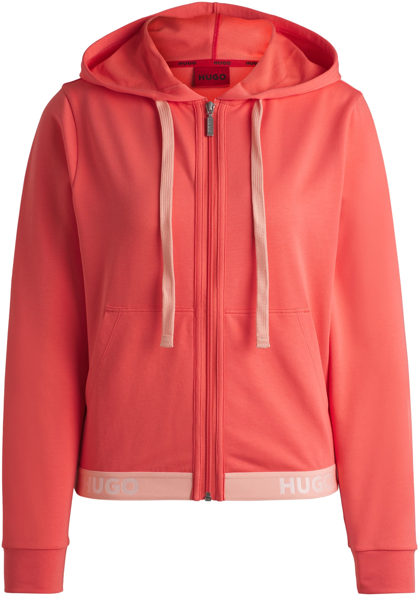 HUGO Underwear Sweatjacke »SPORTY LOGO_JACKET«, mit Kordel