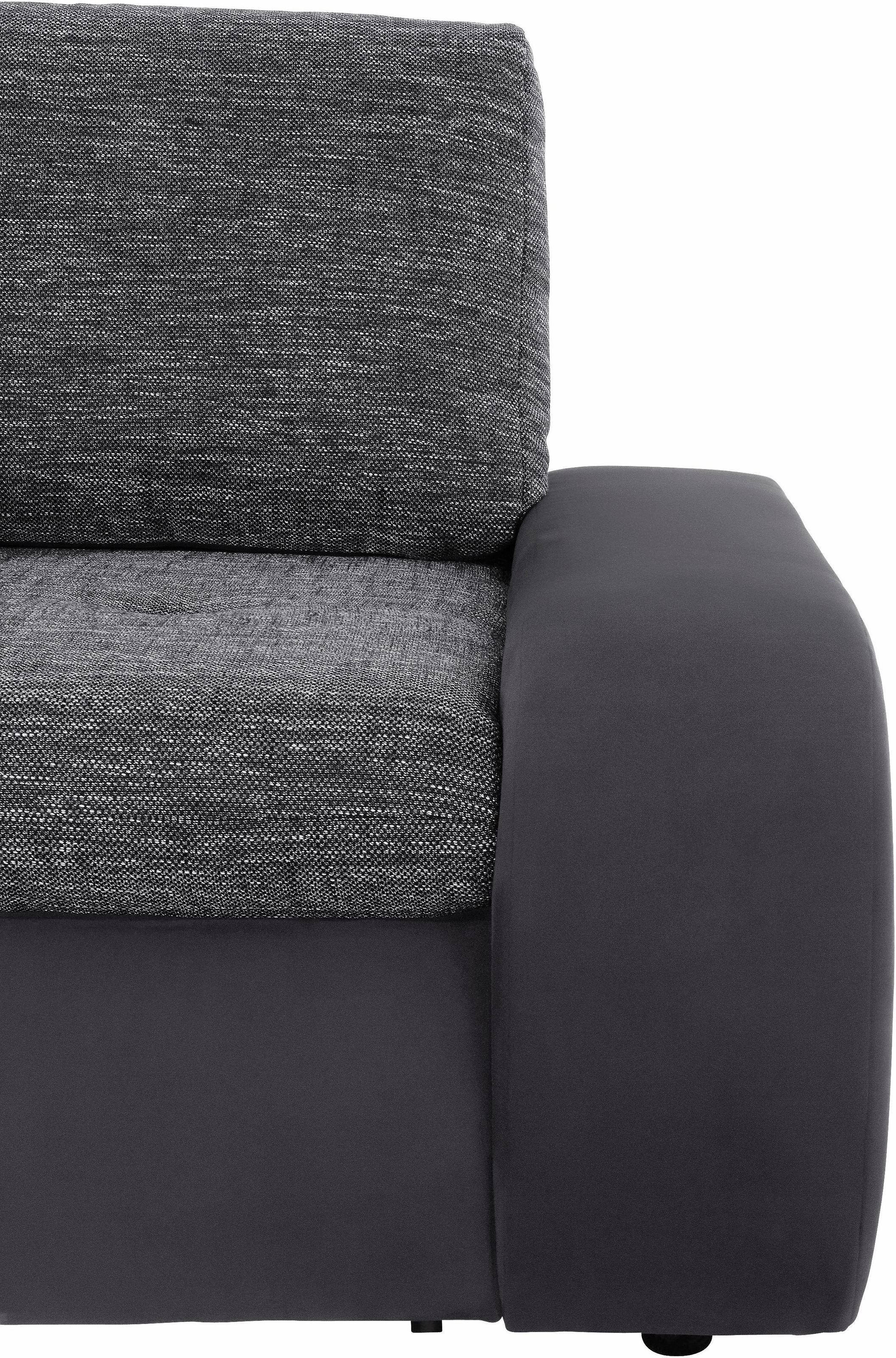 TRENDMANUFAKTUR Ecksofa »Indie, modern und bequem, Materialmix, OTTOs Choice, L-Form«, wahlweise XL oder XXL