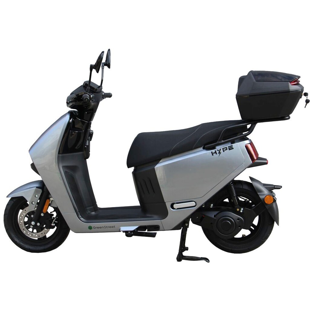 GreenStreet E-Motorroller »HYPE 3000 W 85 km/h inkl. Topcase«